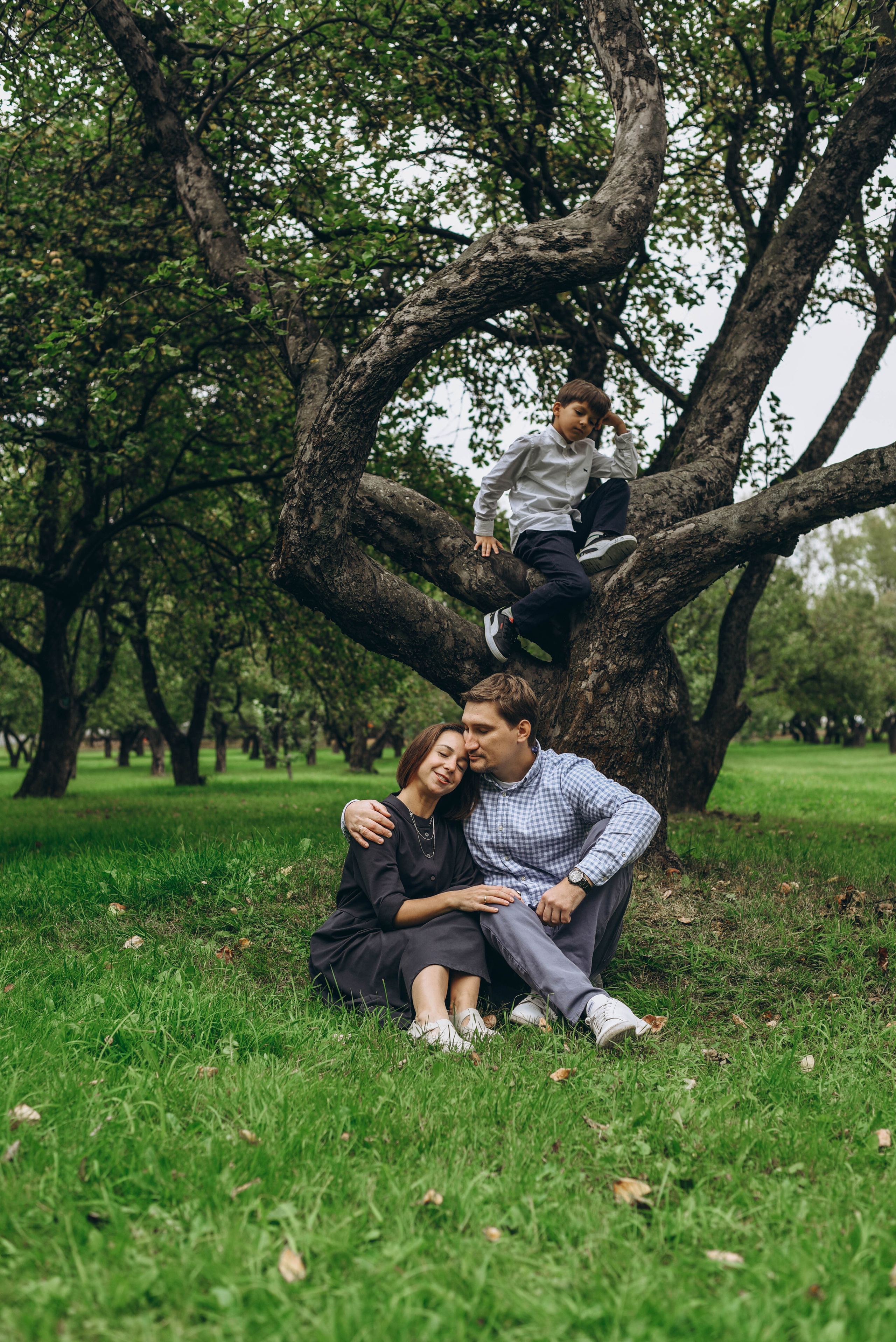 Семейная фотосессия в парке. Женский и семейный фотограф Людмила Богачкина