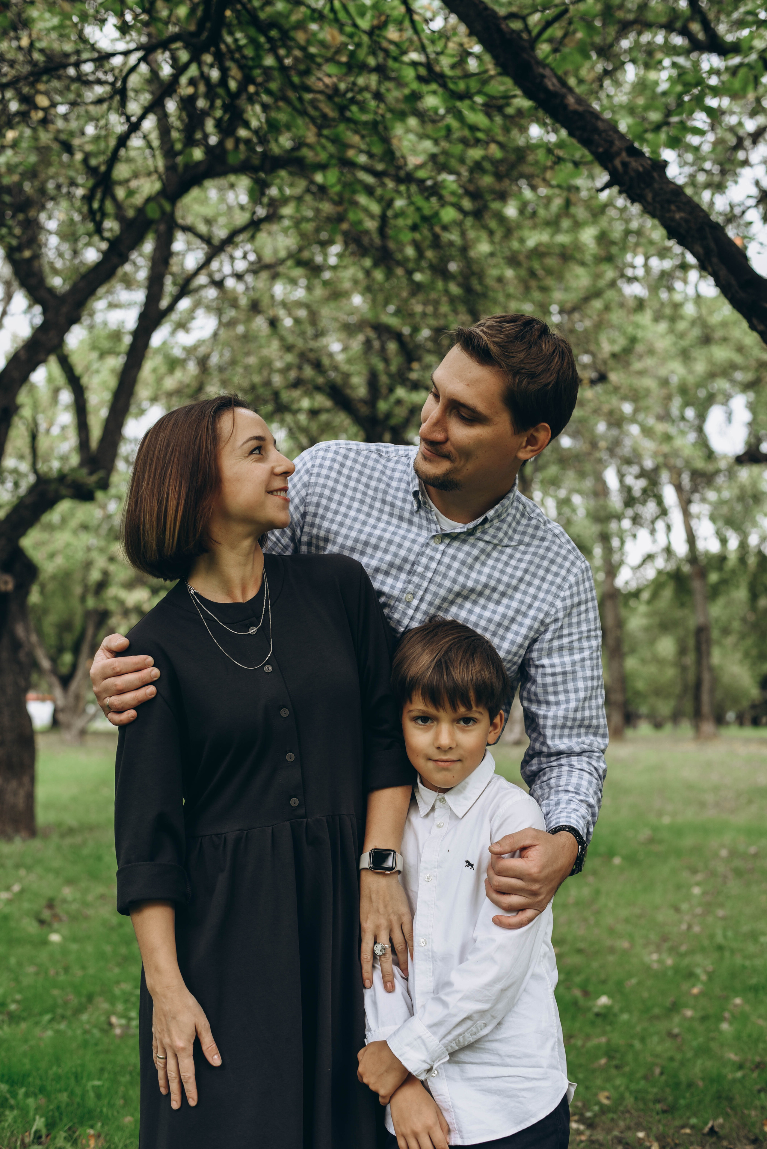 Семейная фотосессия в парке. Женский и семейный фотограф Людмила Богачкина