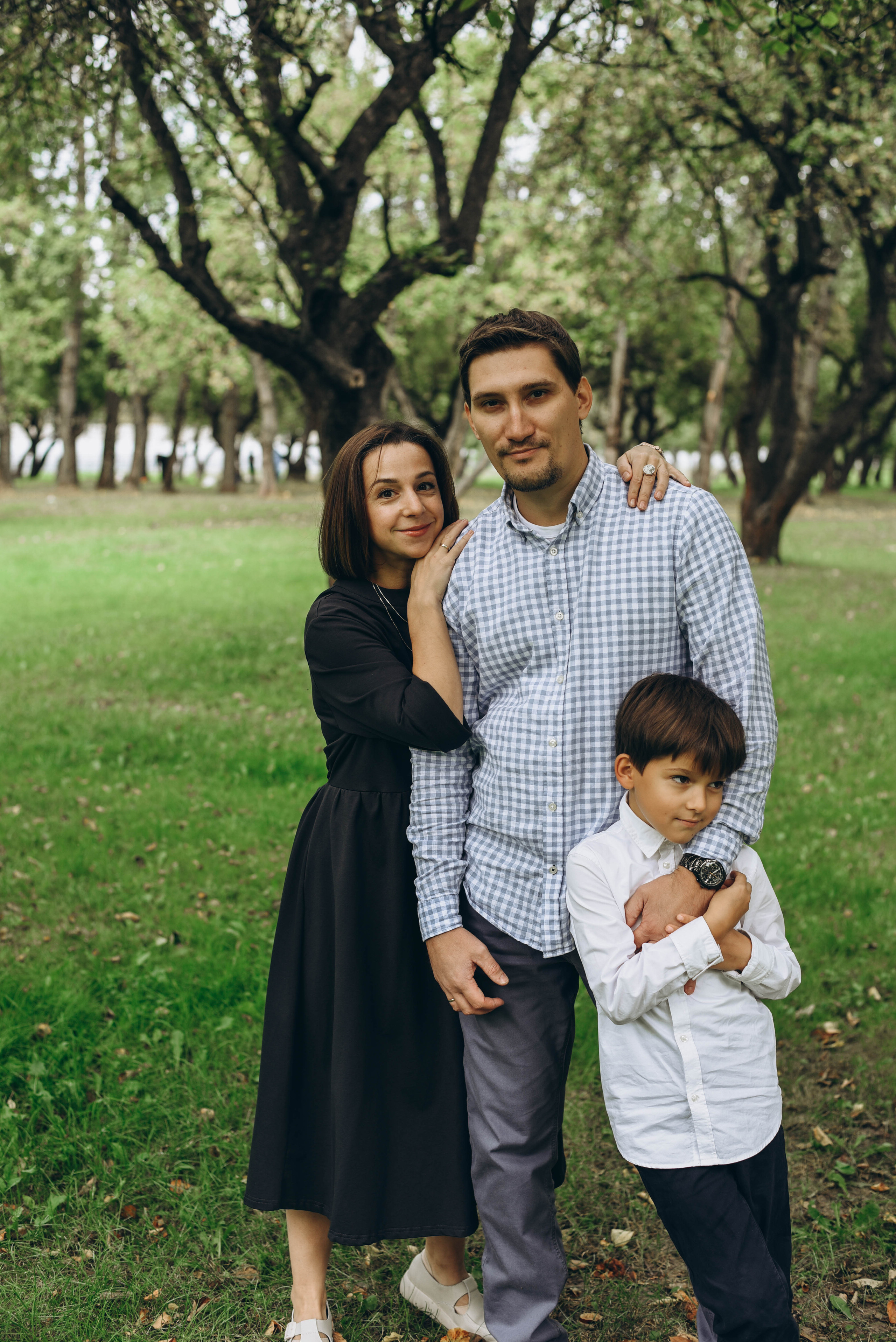 Семейная фотосессия в парке. Женский и семейный фотограф Людмила Богачкина