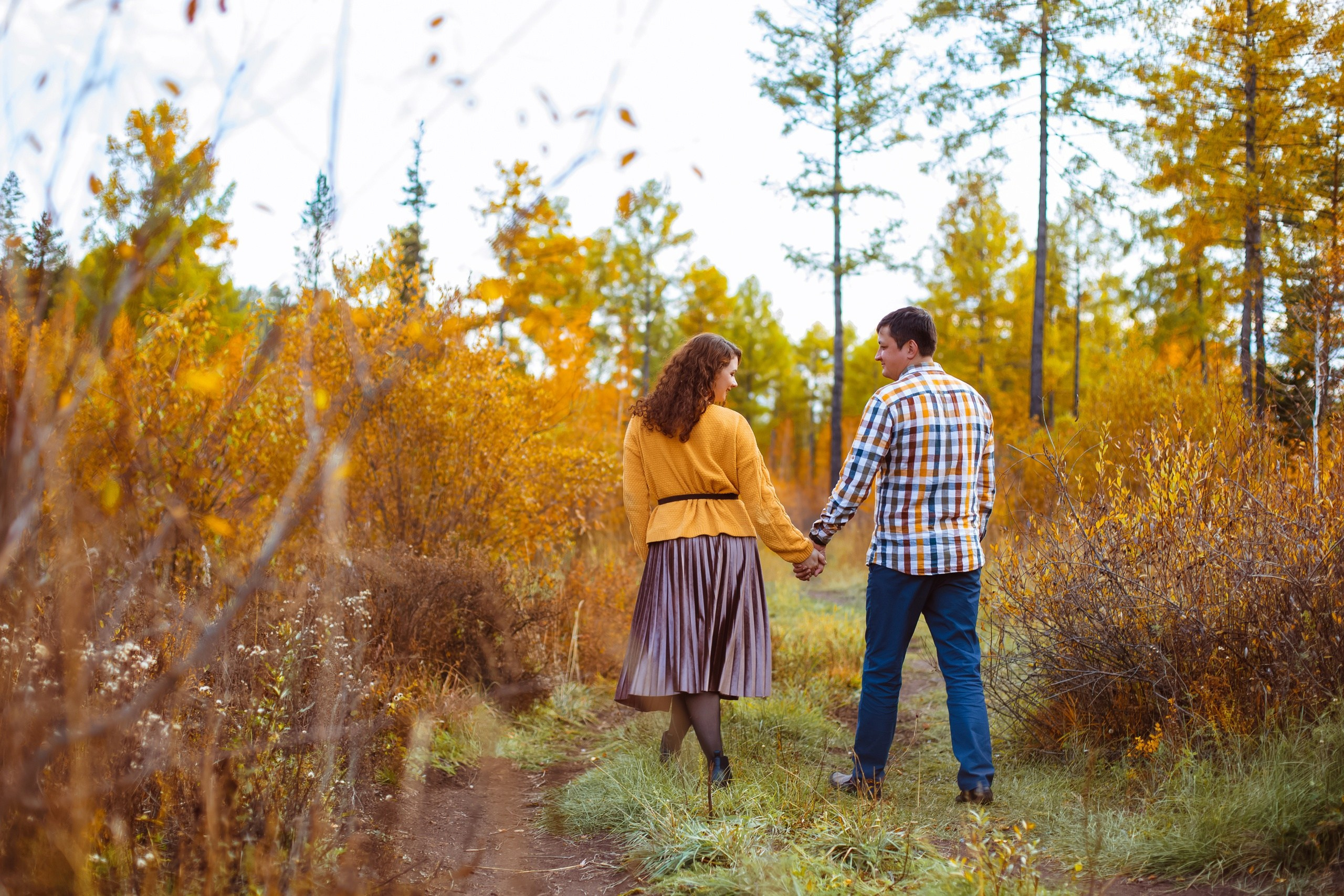 Фотопроект Золотая Осень. Фотостудия Малина в городе Улан-Удэ. Фотограф Ирина Жарникова