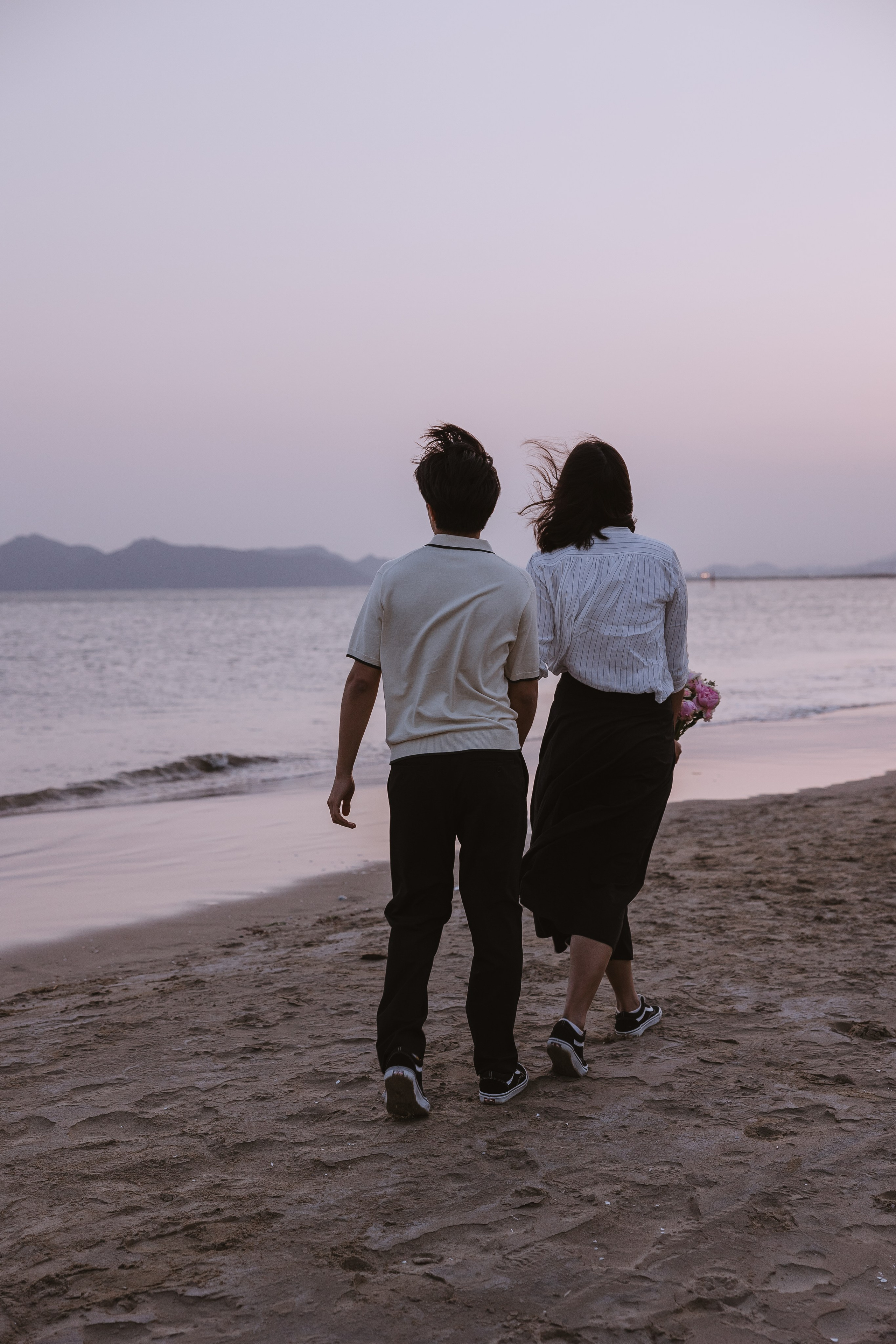 This is an evening walk of lovers. Your photographer in Busan (South Korea) Aleksandra Anufriy