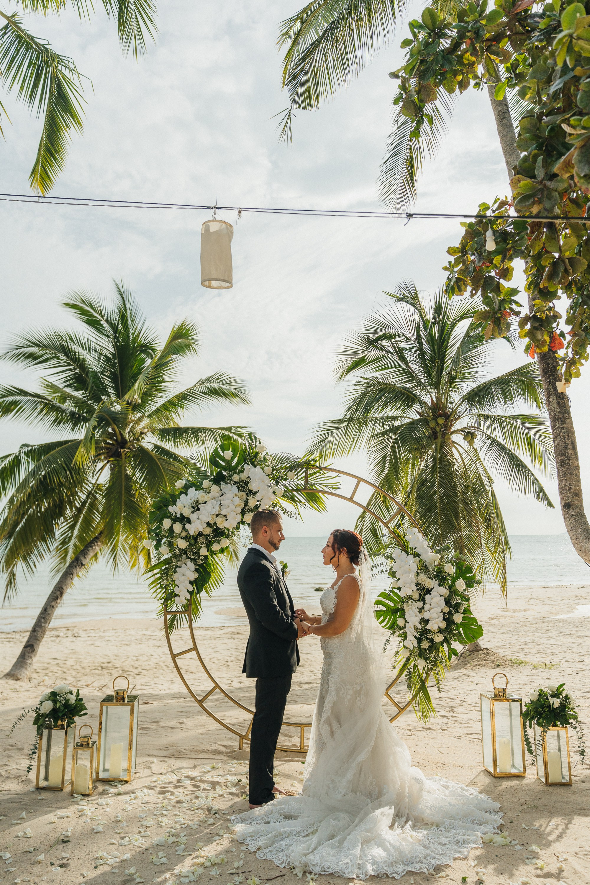Just for 2 Beach Wedding with Kids in Koh Samui, Thailand