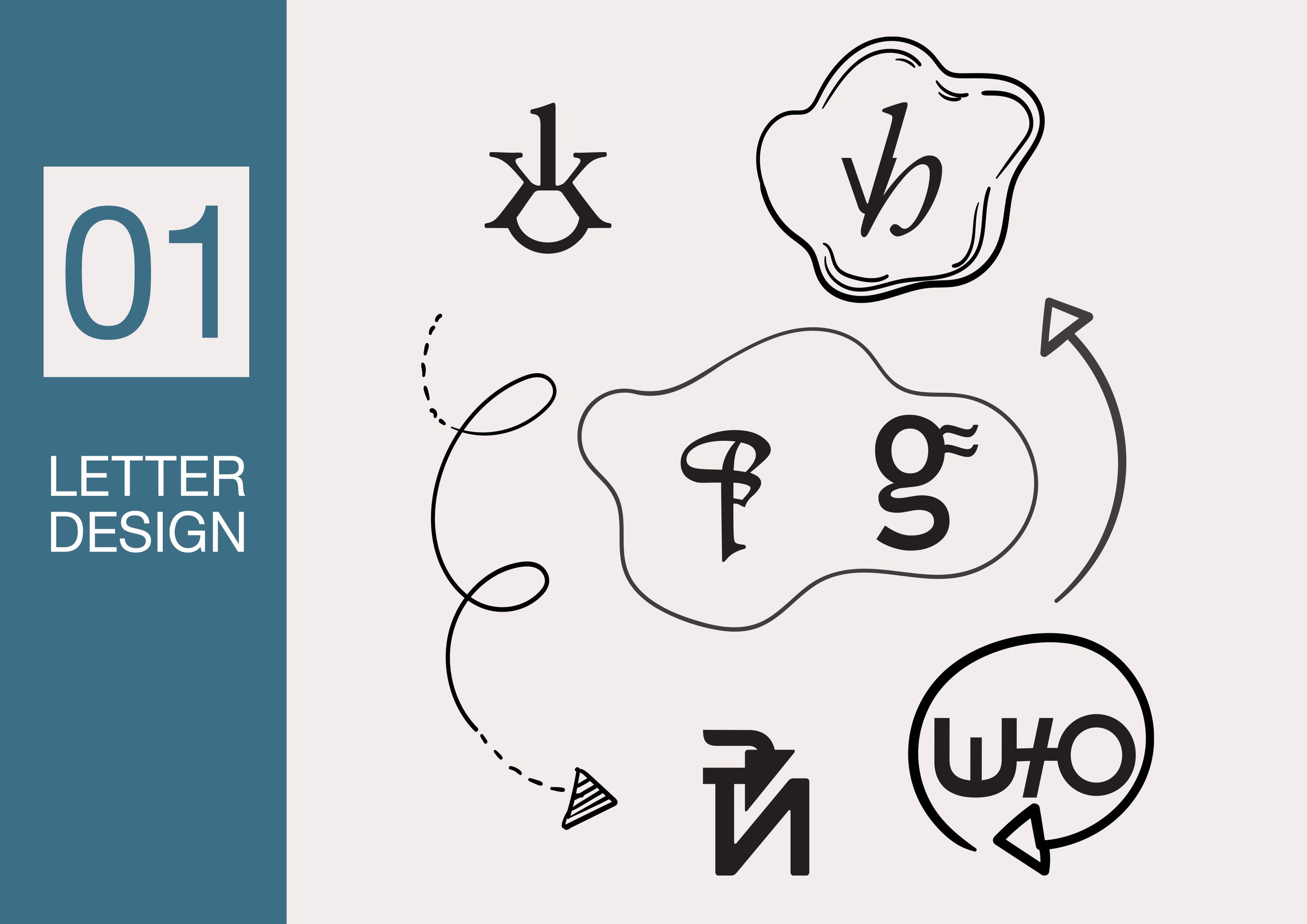 Typography. Sia Levine Design