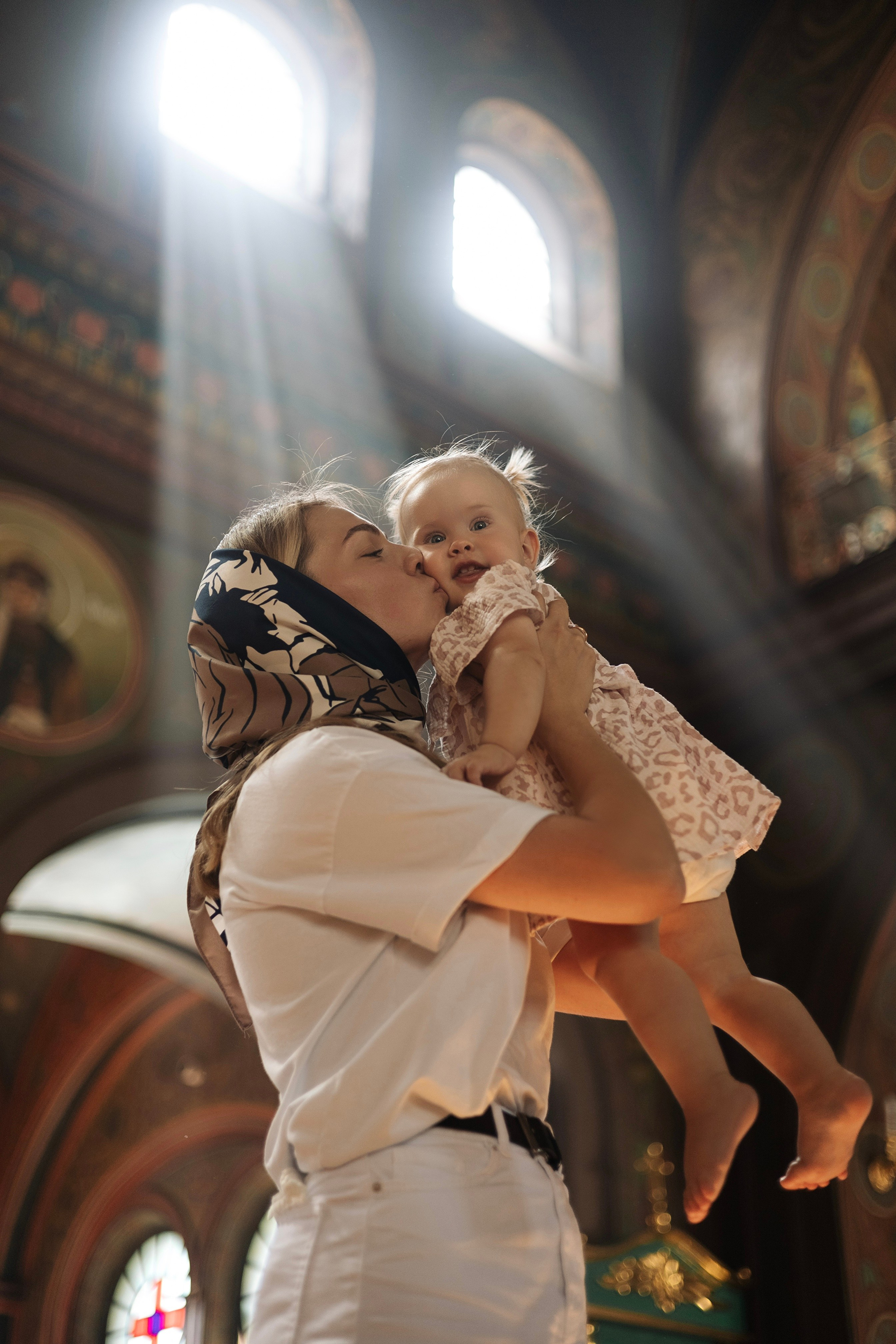 Крещение Варвары. Самый теплый фотограф в Краснодаре Рябоконь Ксения
