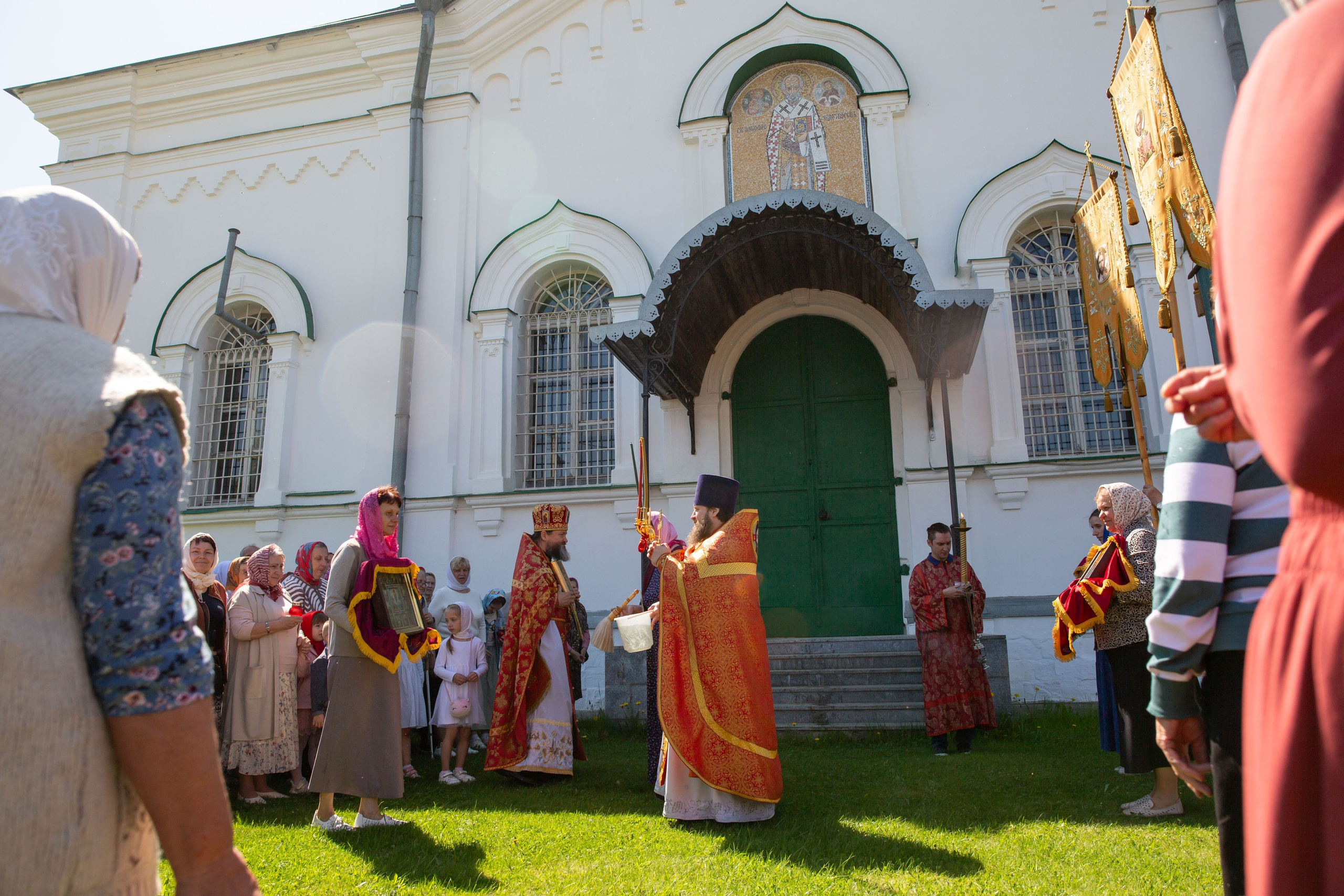 Крестный ход с Ашитково Воскресенский храм. Семейный и детский фотограф Анна Петракова