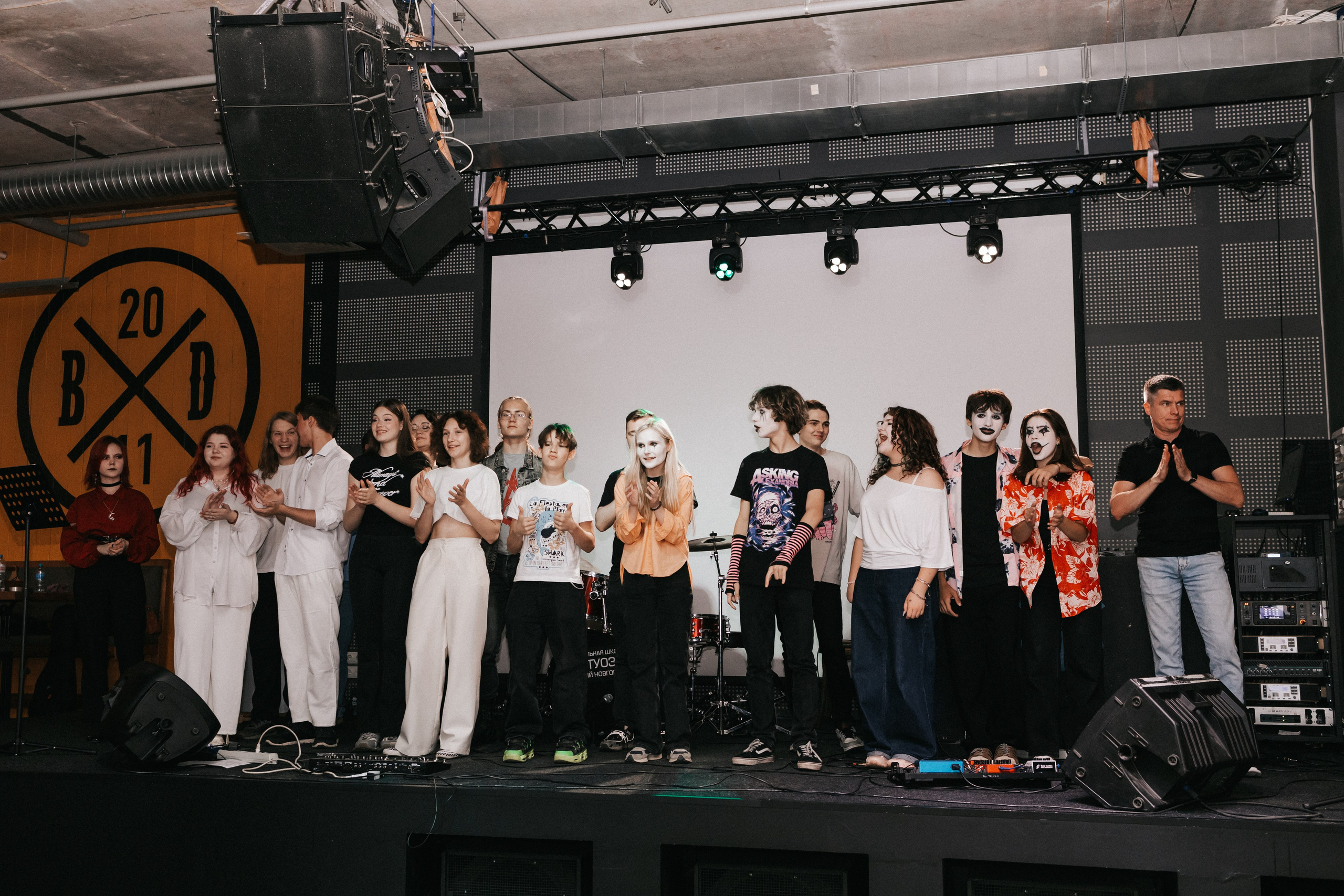 Концерт школы вокала. Фотограф Нижний Новгород