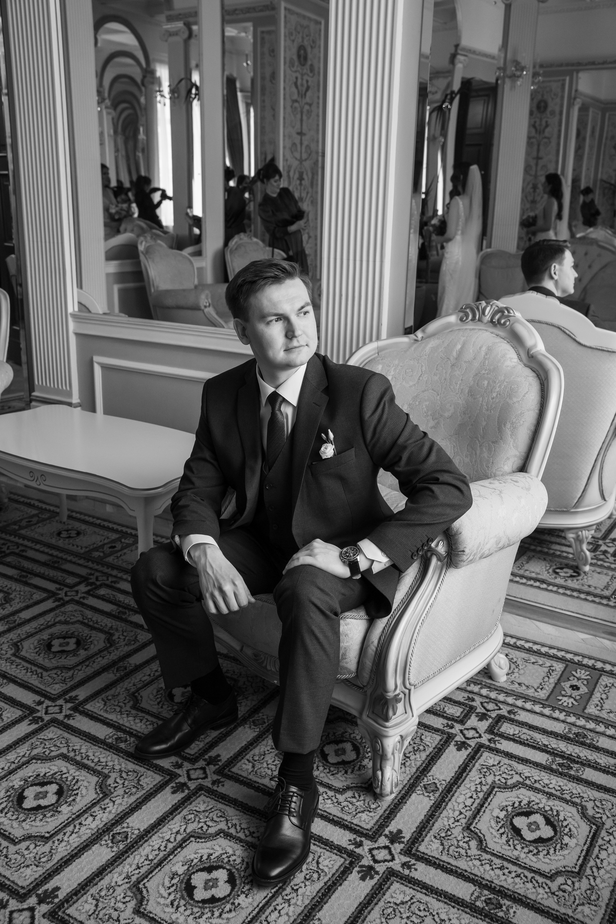 Даша и Дима, Грибоедовский ЗАГС. Свадебный и репортажный фотограф (Москва, Королев и другие)