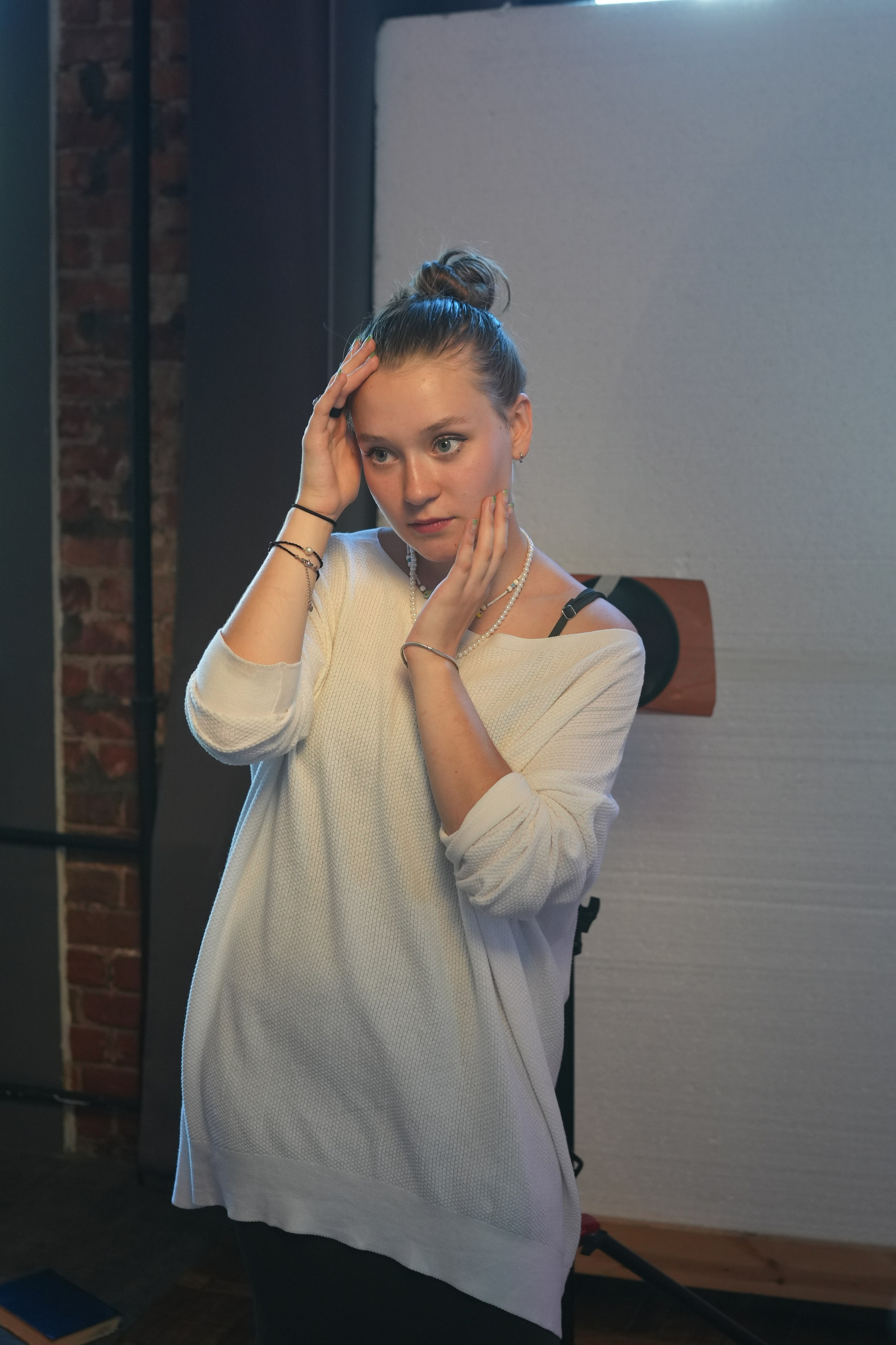 Фотосъёмка в студии. Девушка. Фотограф Евгений Колотилин в Самаре