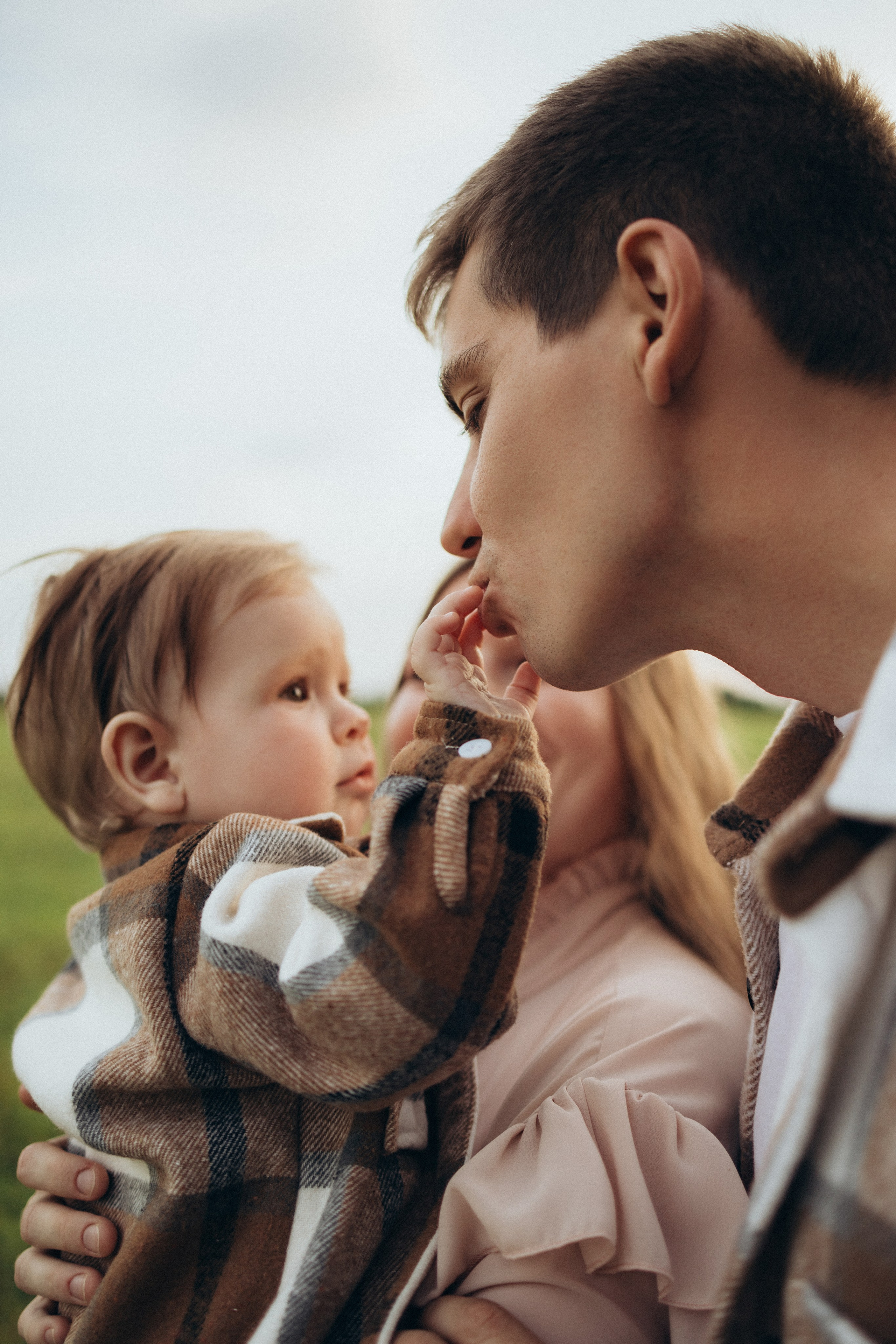Про маленького Макара, его маму и папу 😊. Фотограф Елена Рябцева