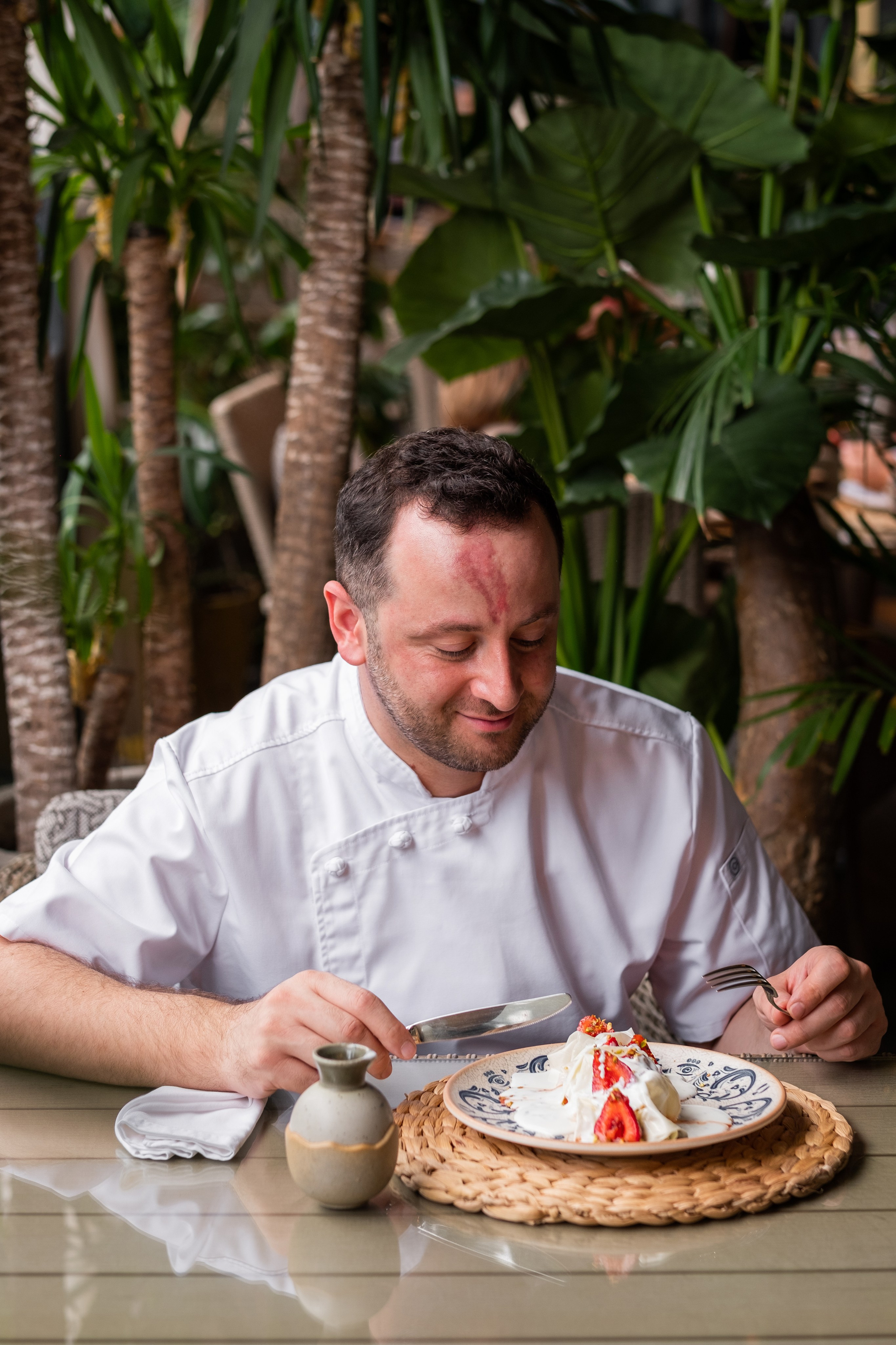 Мамия Джошуа Шеф- повар ресторана G.Garden. Фотограф для женщин Ольга Терехова СПБ