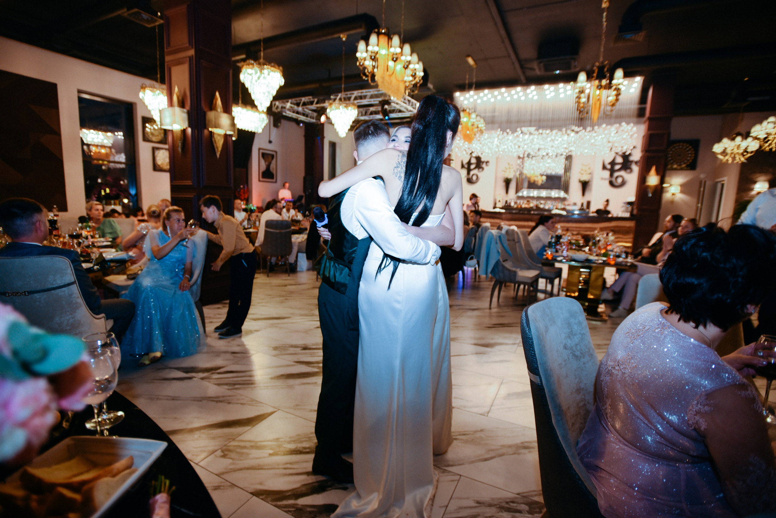 Виктор и Ангелина Банкет на 100 гостей Ресторан Segreto. Фотограф Лола Волна, город Москва