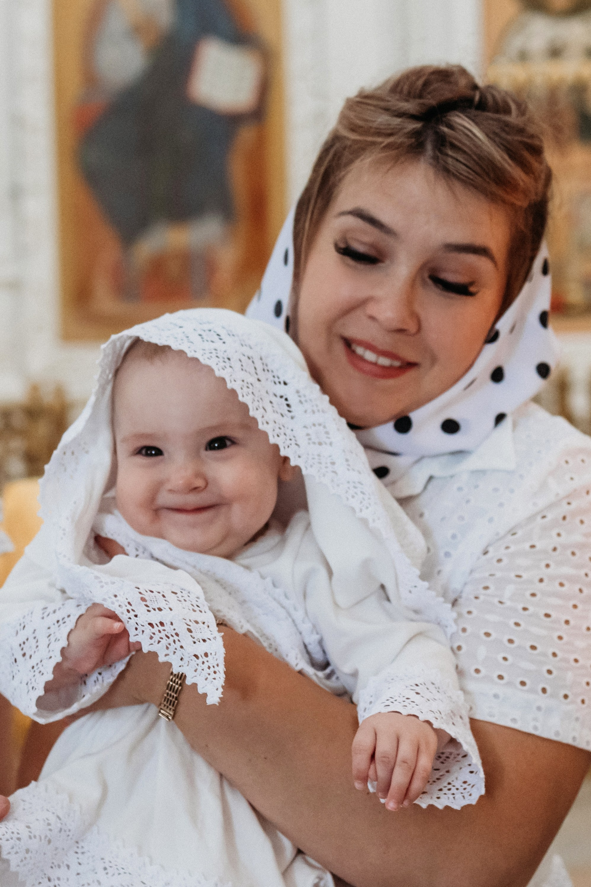 Таинство Крещения Елизаветы. Семейный фотограф и видеограф Попова Юлия