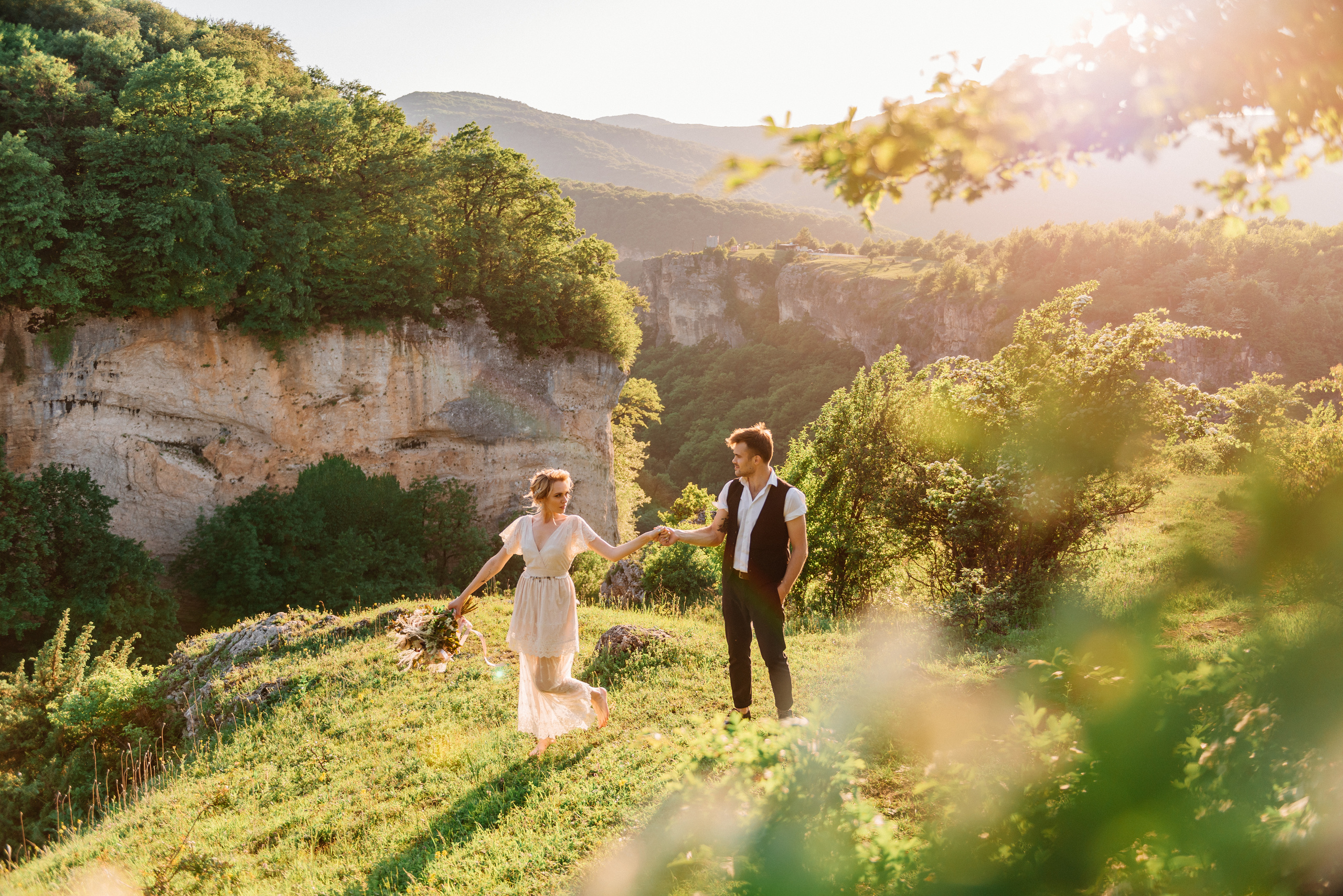 Свадебная фотосессия в стиле Бохо в Лагонаки. Fedor Lemeshko — Destination Wedding and Family Lifestyle photographer