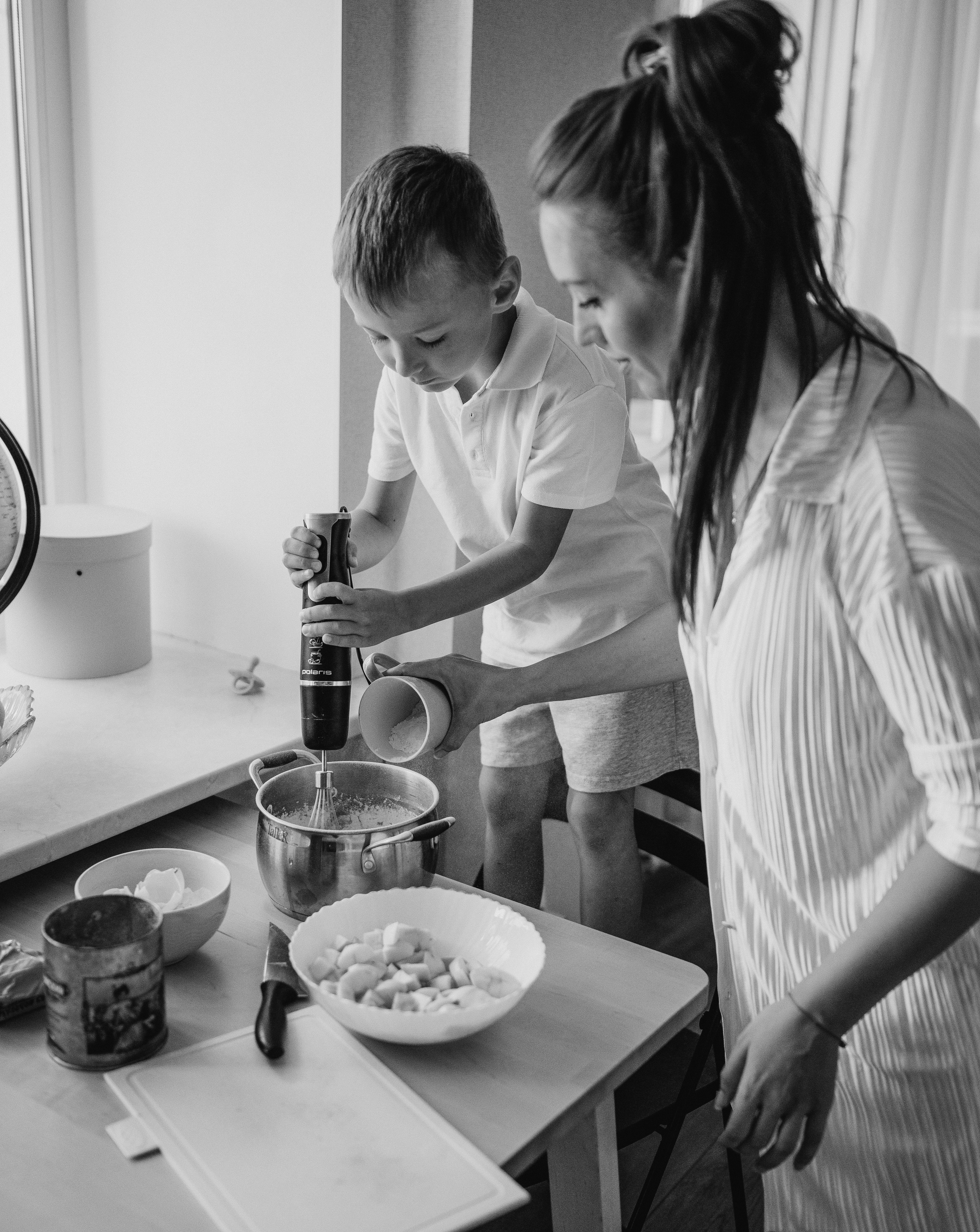 Печем пирог. Семейный и женский фотограф Вероника Никкор