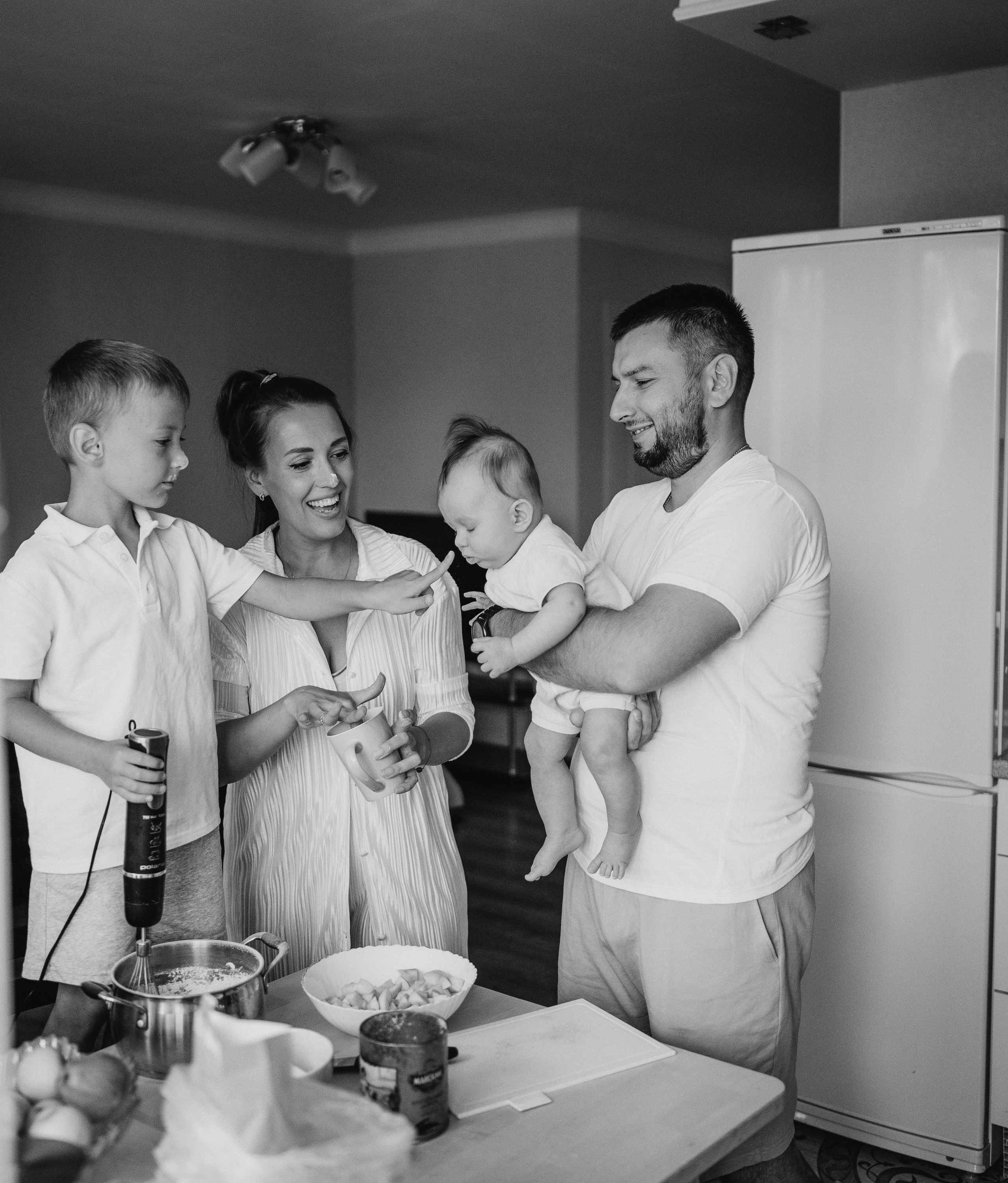 Печем пирог. Семейный и женский фотограф Вероника Никкор