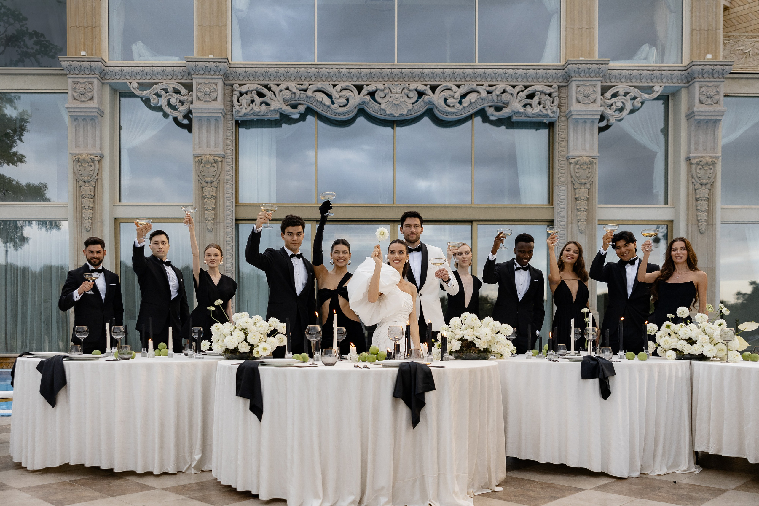 Катя & Алекс. Довиль. Оформление свадеб, декор свадеб Вера Маркова, Москва