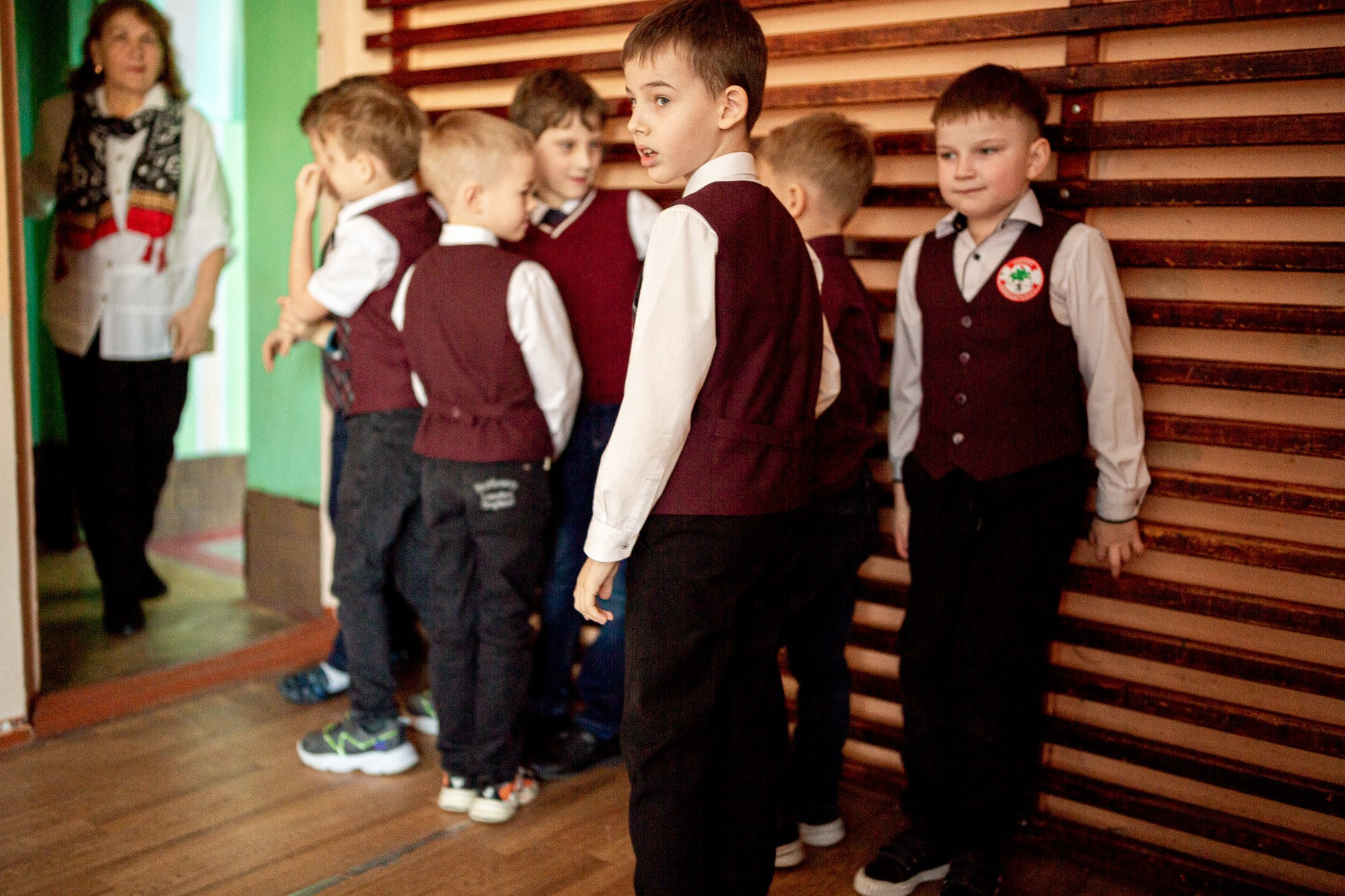 Уроки в школе. Андрей Кровлин — фотограф в Славянке