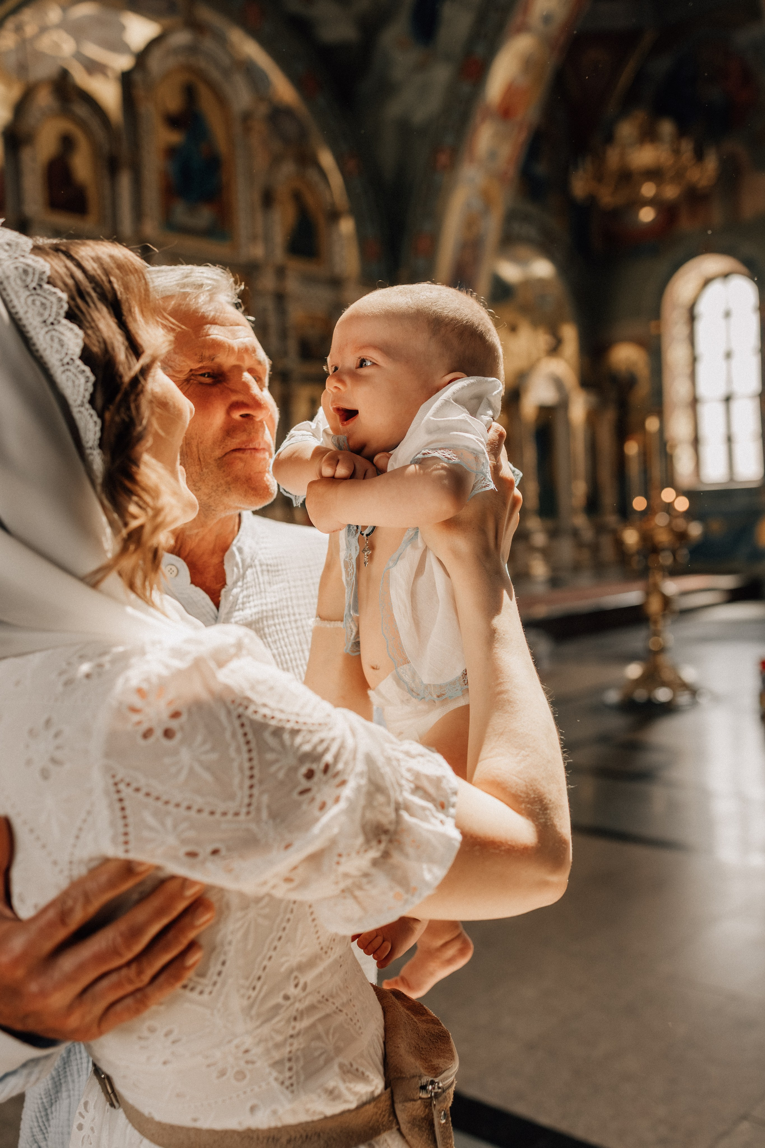 Съемка крещения в Воронеже, фотосессия крещения