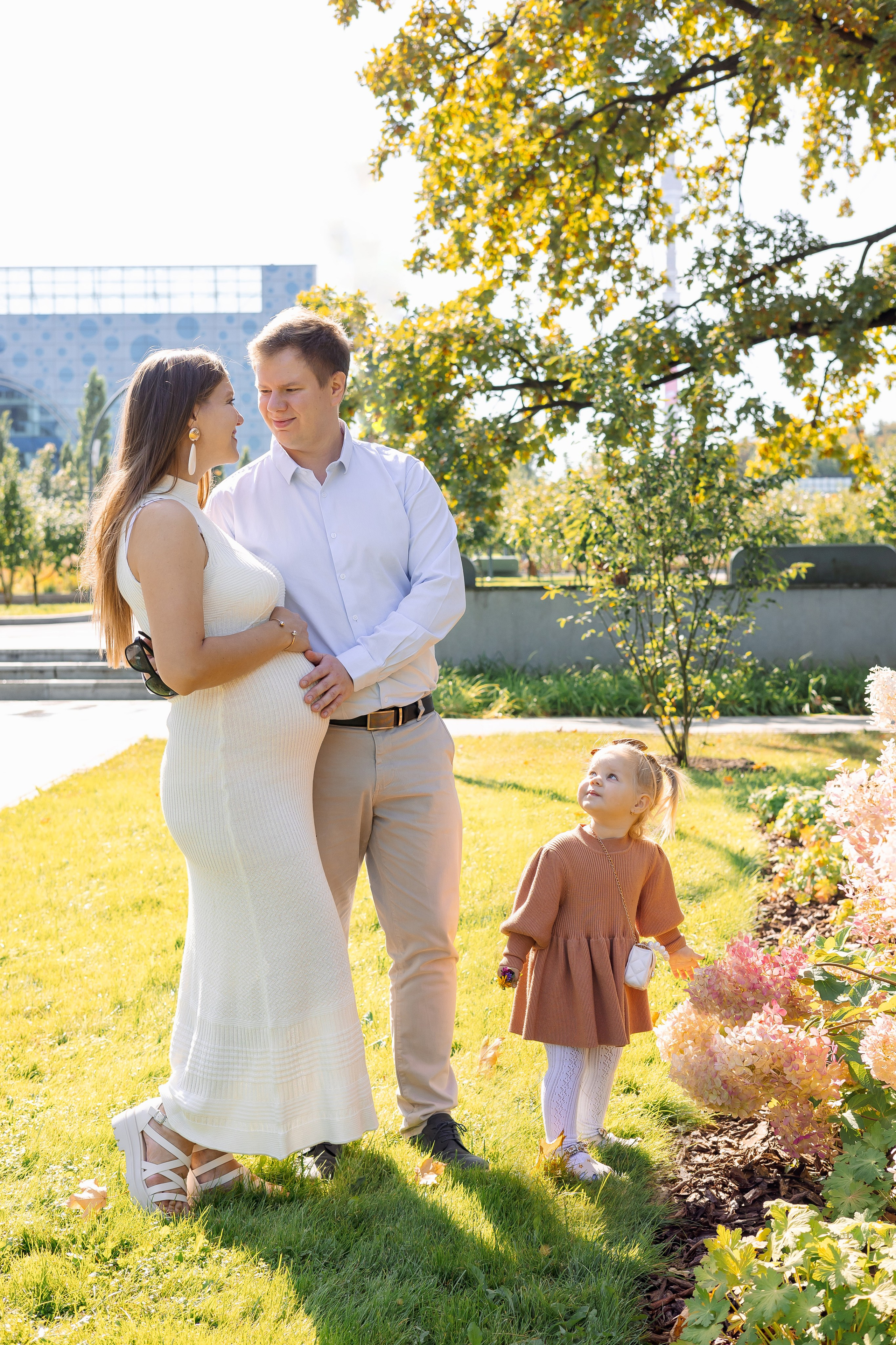 Семейная история в парке. Семейный Фотограф в Москве Евгения Симоненко