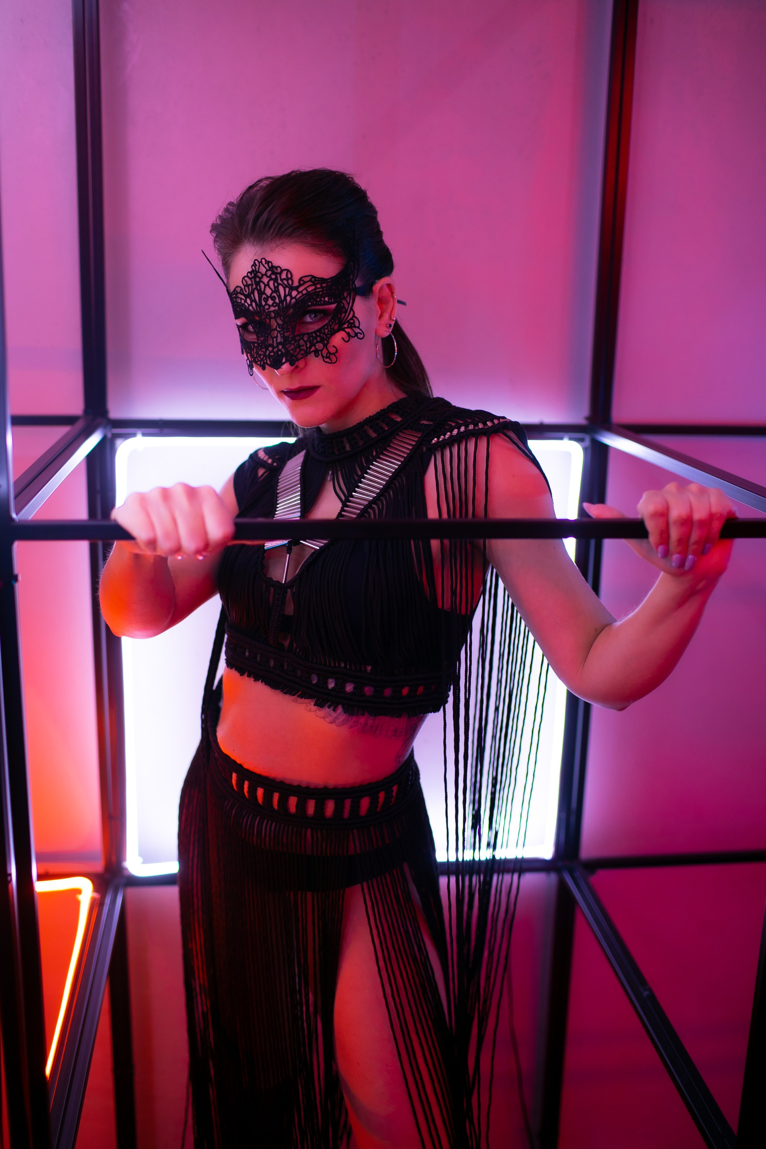 В Неоне. Семейный фотограф в Москве