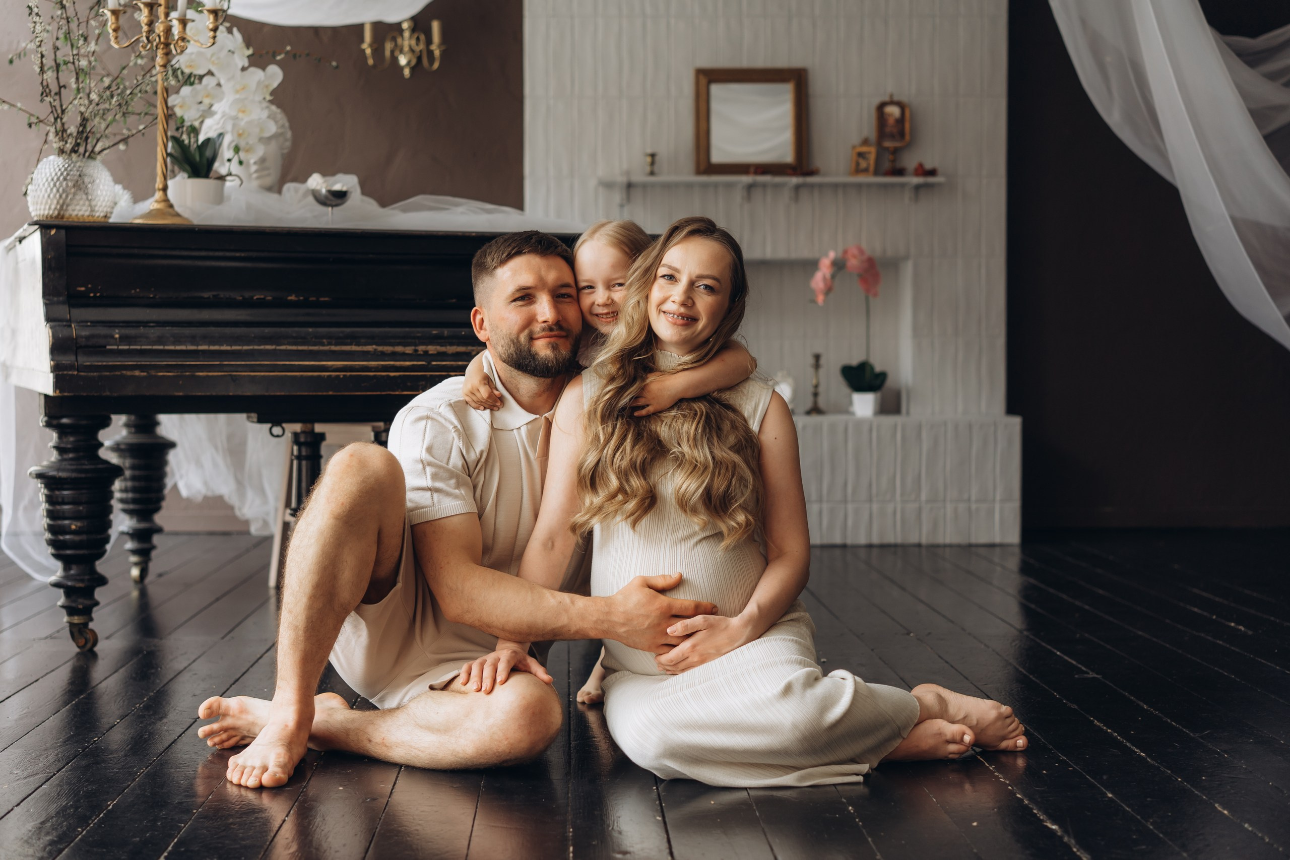 Семейная в студии. Фотограф Екатеринбург Кокшарова Александра