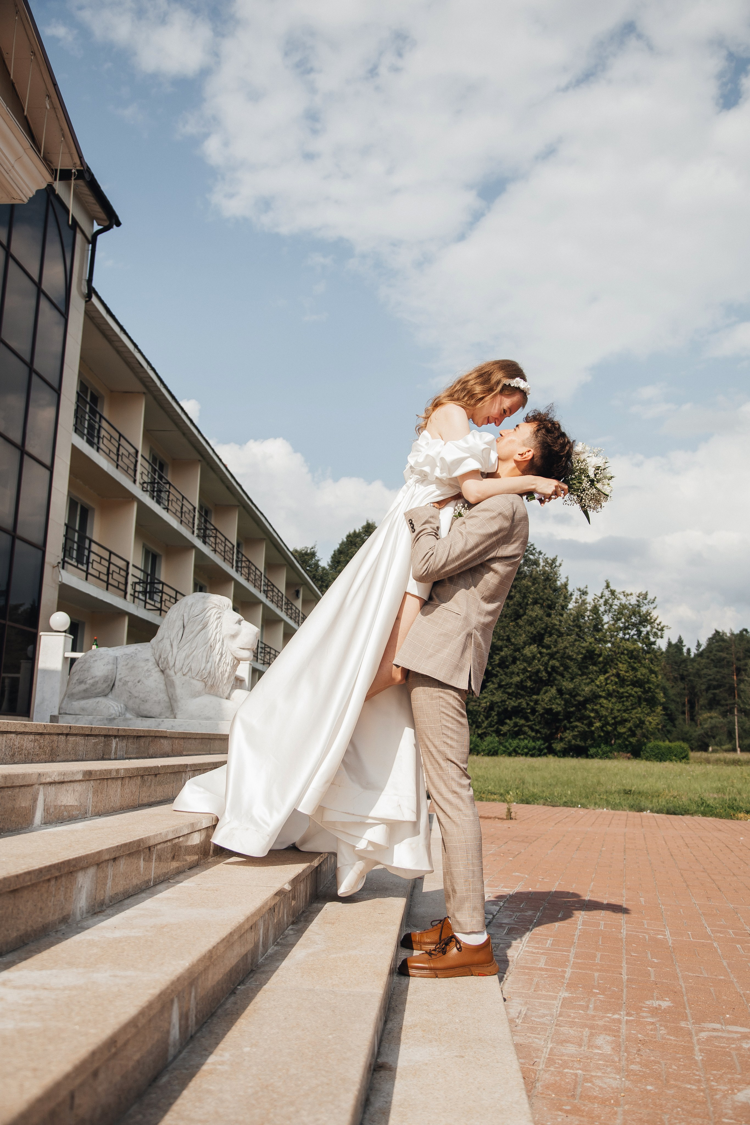 Свадебная съемка в отеле Тверь