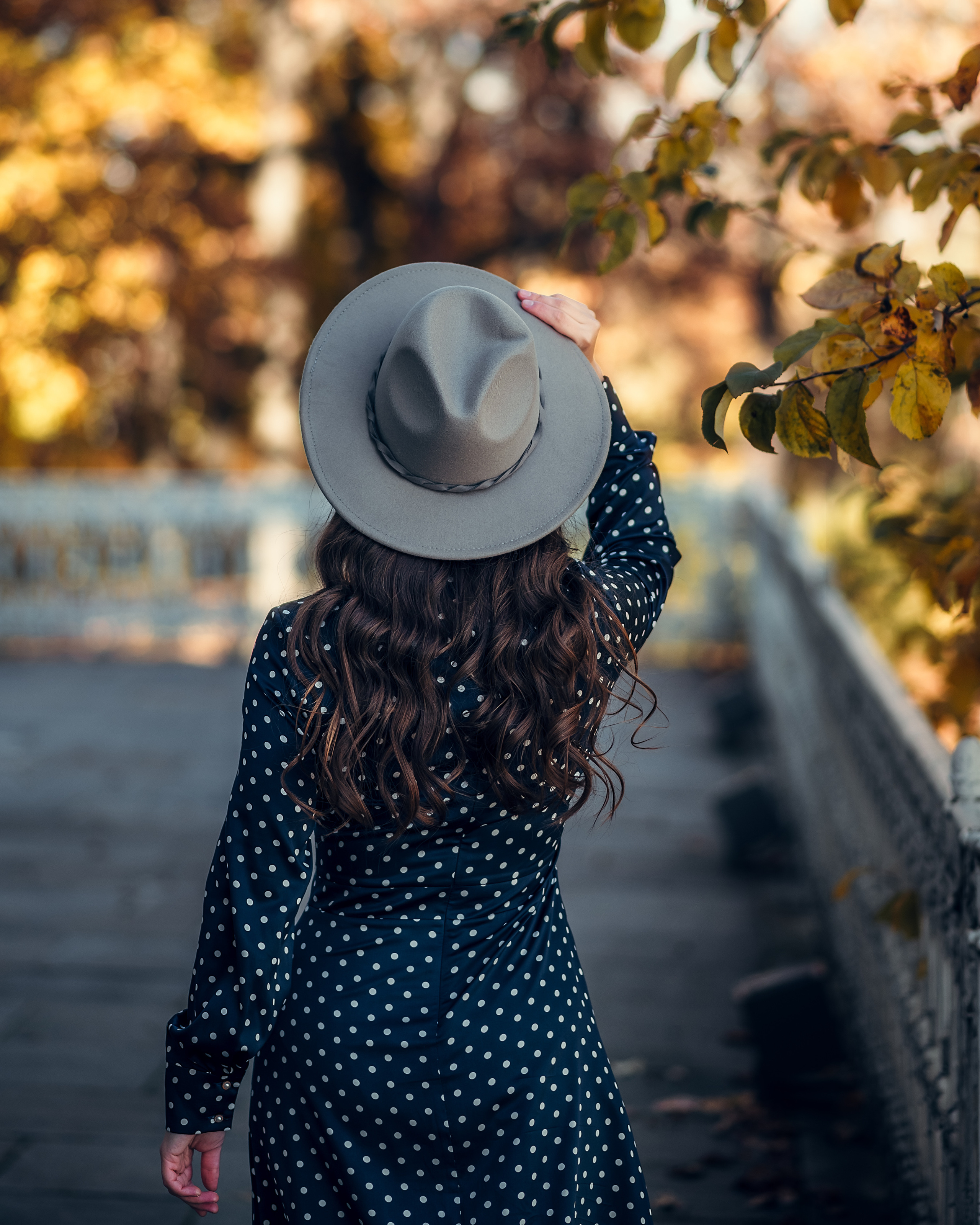 Анна, Елагин остров/осень. Фотограф в Санкт- Петербурге Мария Золотарь