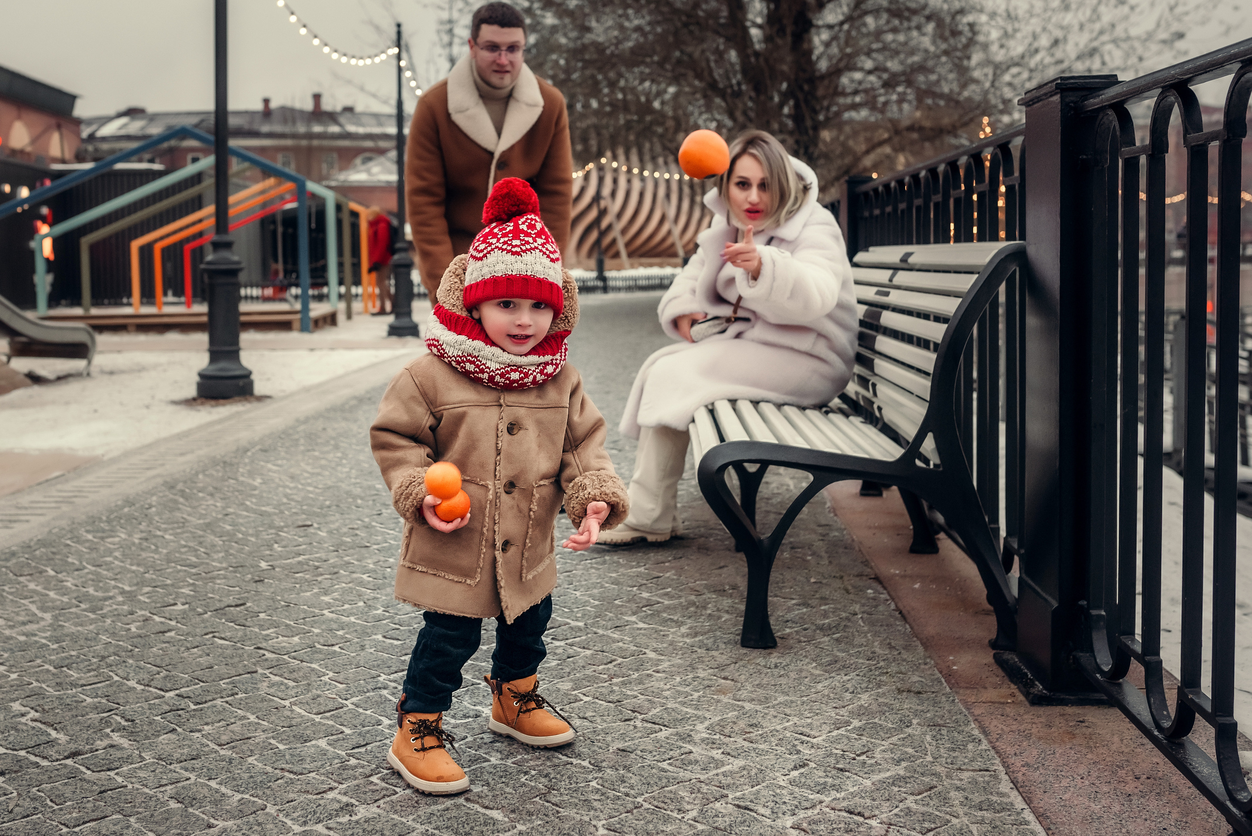 Семейная, Новая Голландия / зима. Фотограф в Санкт- Петербурге Мария Золотарь