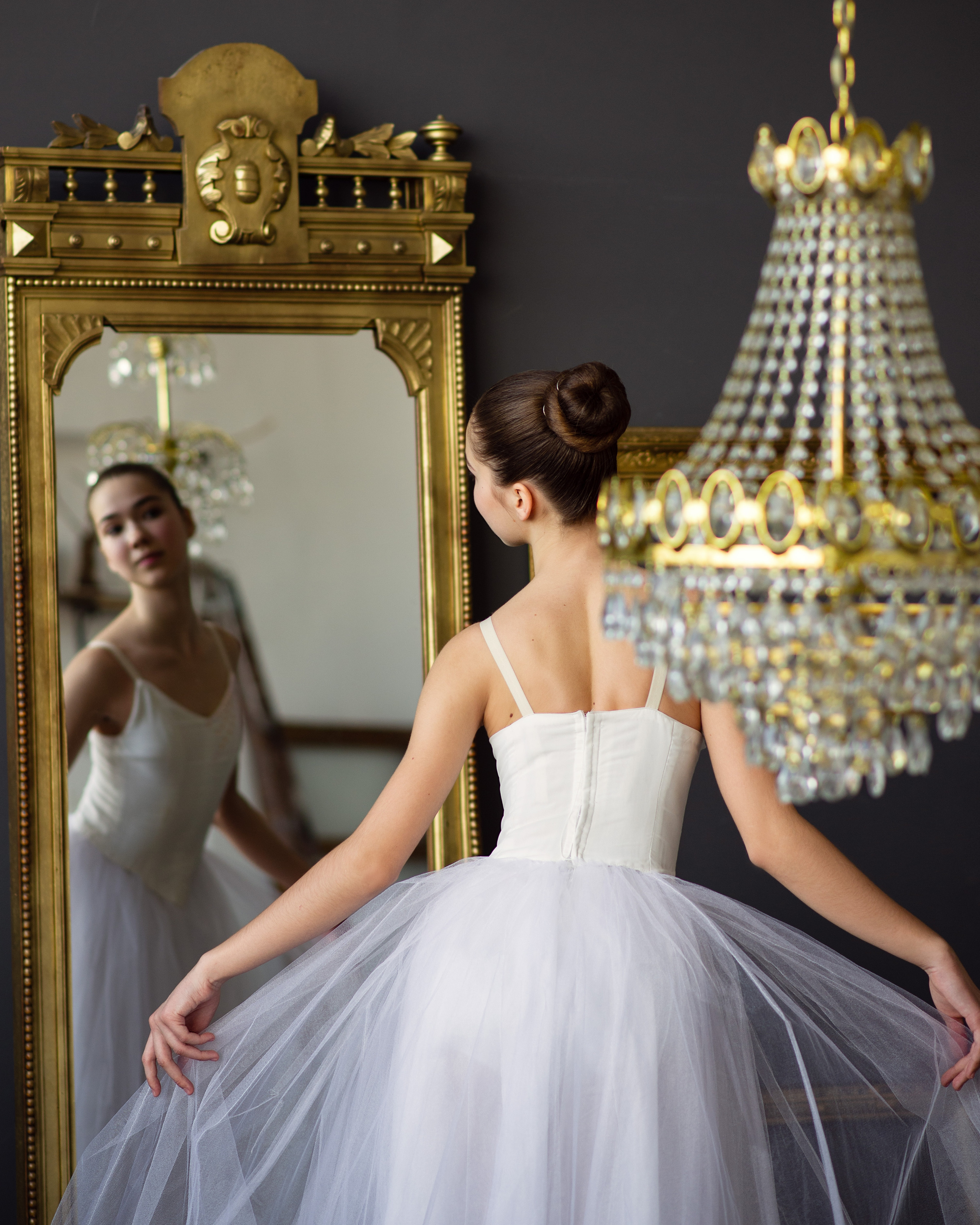 Эмилия, балетная фотосессия в студии Запад. Фотограф в Санкт- Петербурге Мария Золотарь