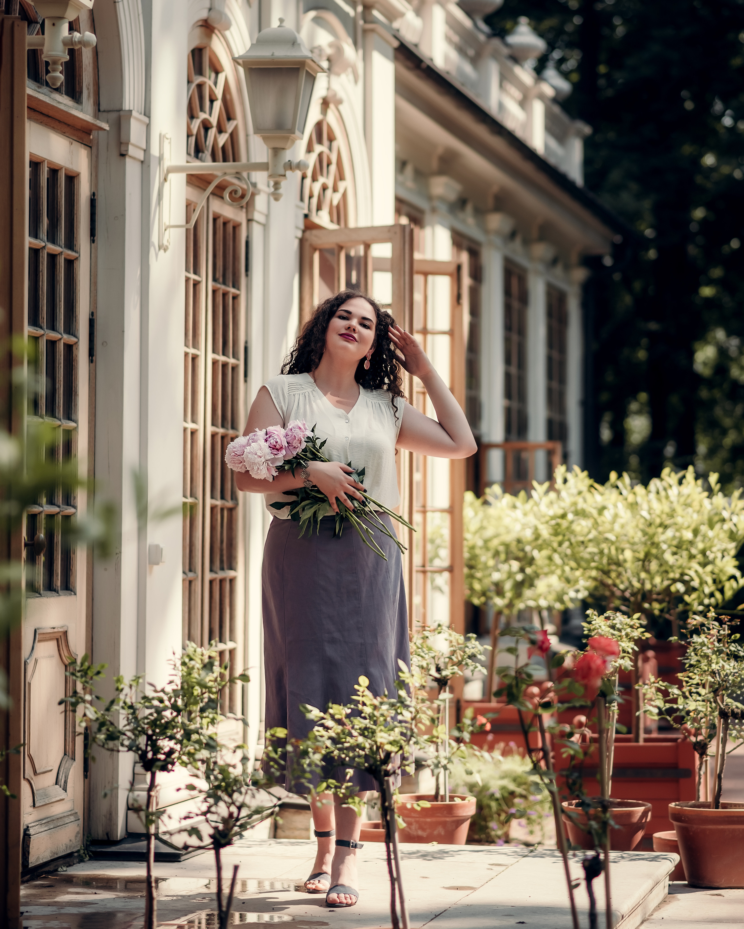 Валерия, Летний сад и Соляной переулок. Фотограф в Санкт- Петербурге Мария Золотарь