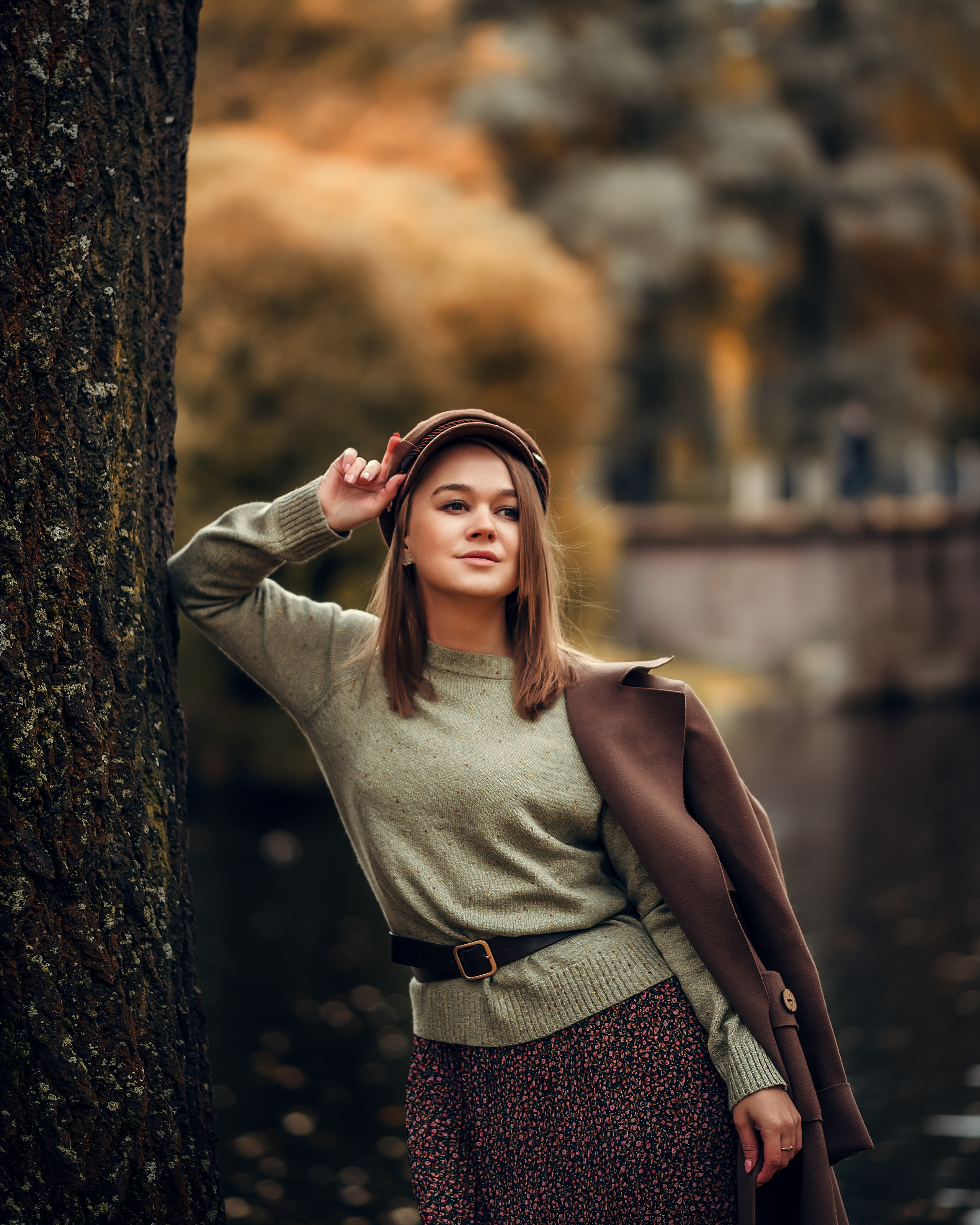 Мария, Лопухинский сад/ осень. Фотограф в Санкт- Петербурге Мария Золотарь