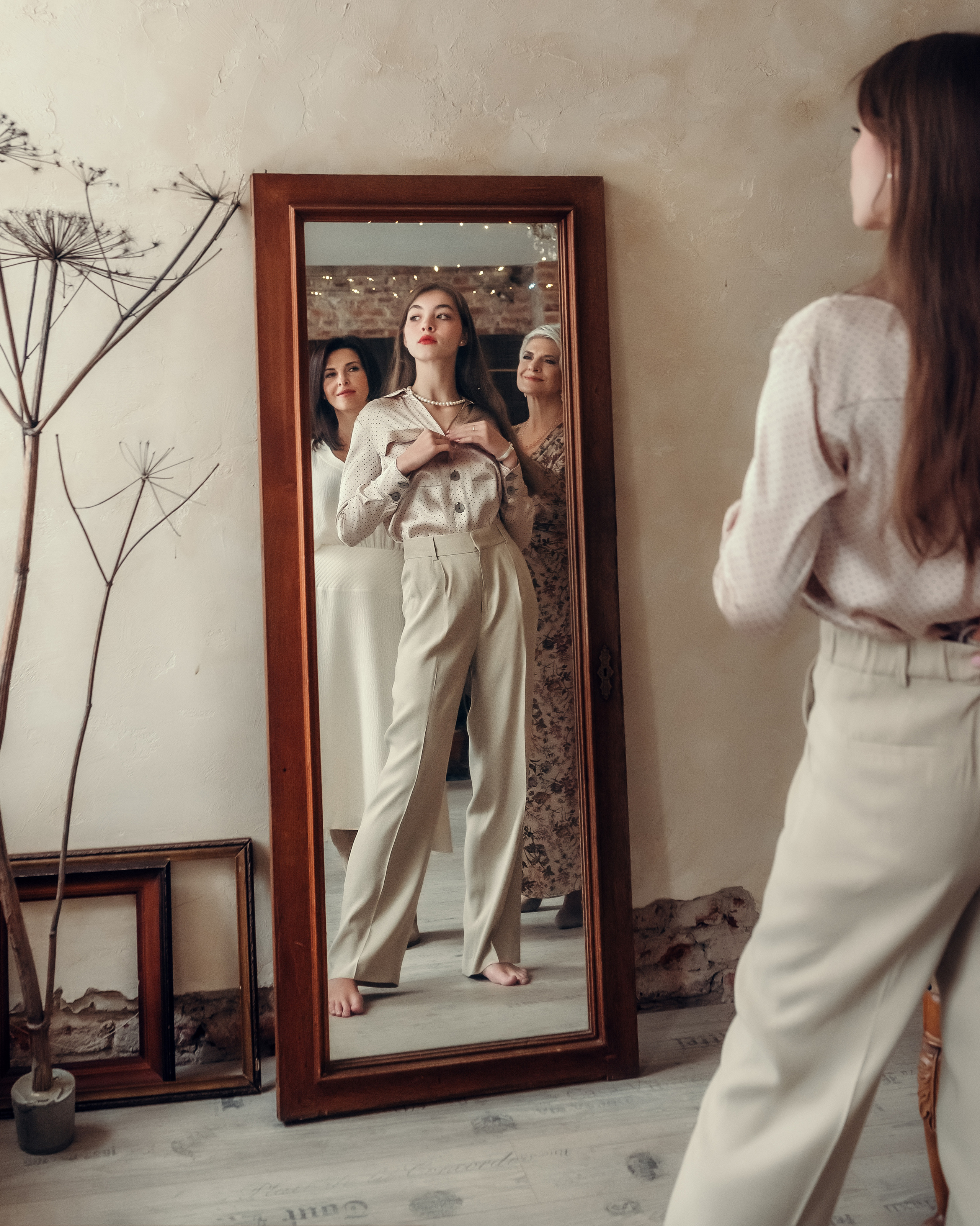 Три женских поколения, студия Willa. Фотограф в Санкт- Петербурге Мария Золотарь