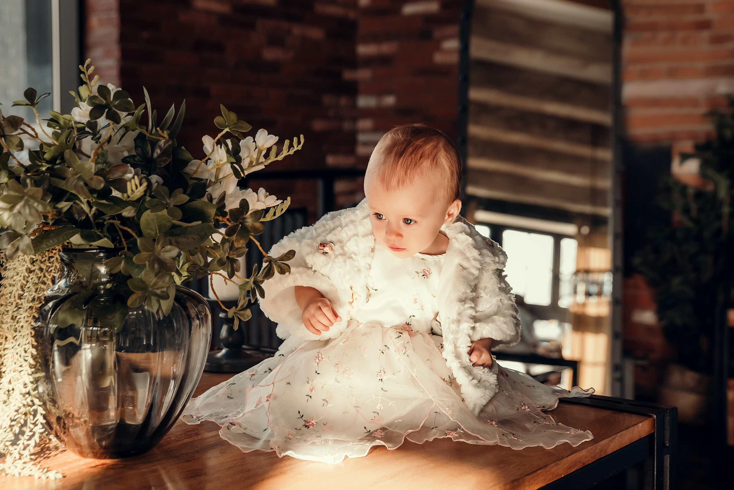 Фотосессия на годик, студия Leona Stage. Фотограф в Санкт- Петербурге Мария Золотарь