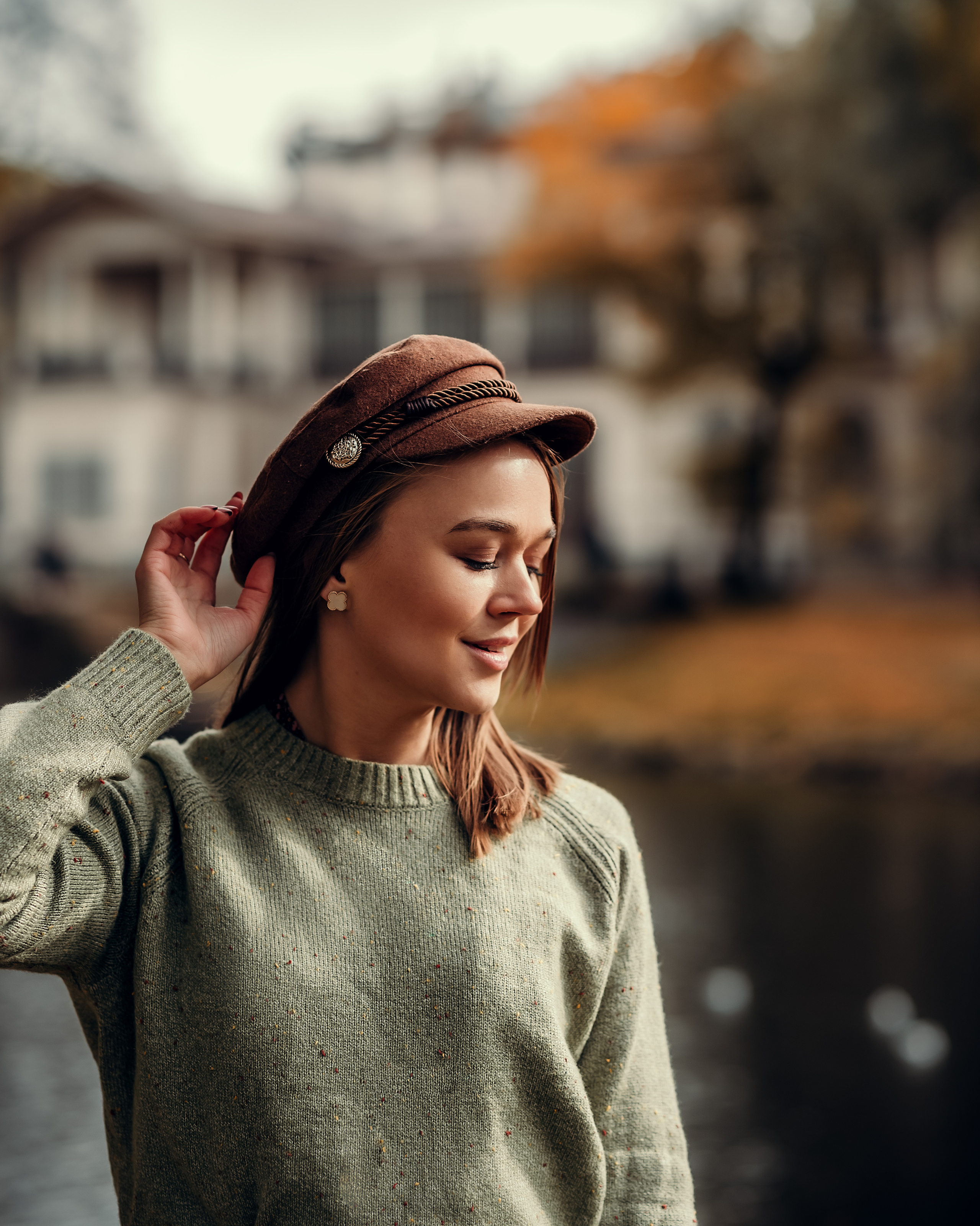 Мария, Лопухинский сад/ осень. Фотограф в Санкт- Петербурге Мария Золотарь