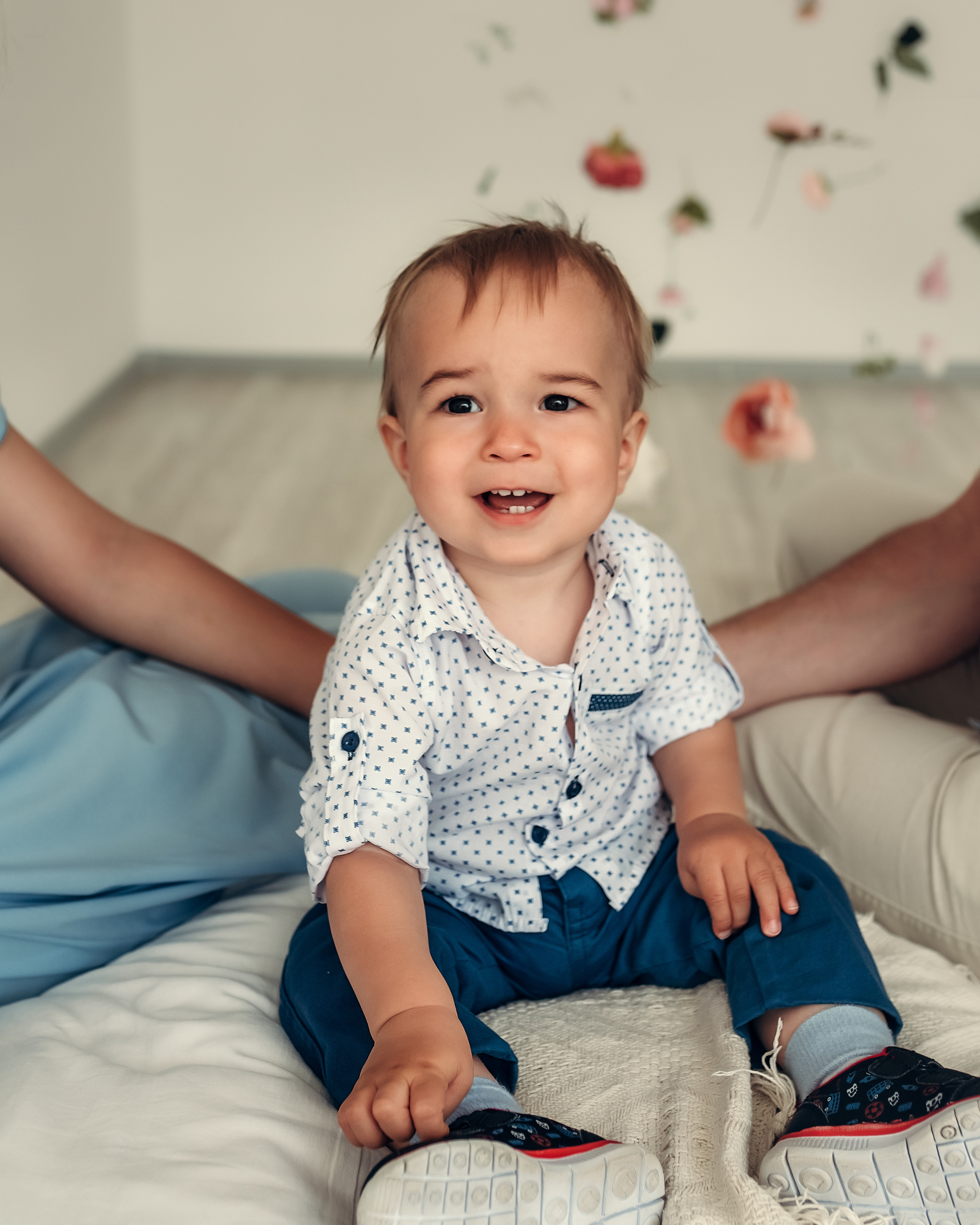 Игорю 1 годик, студия Twinkl. Фотограф в Санкт- Петербурге Мария Золотарь