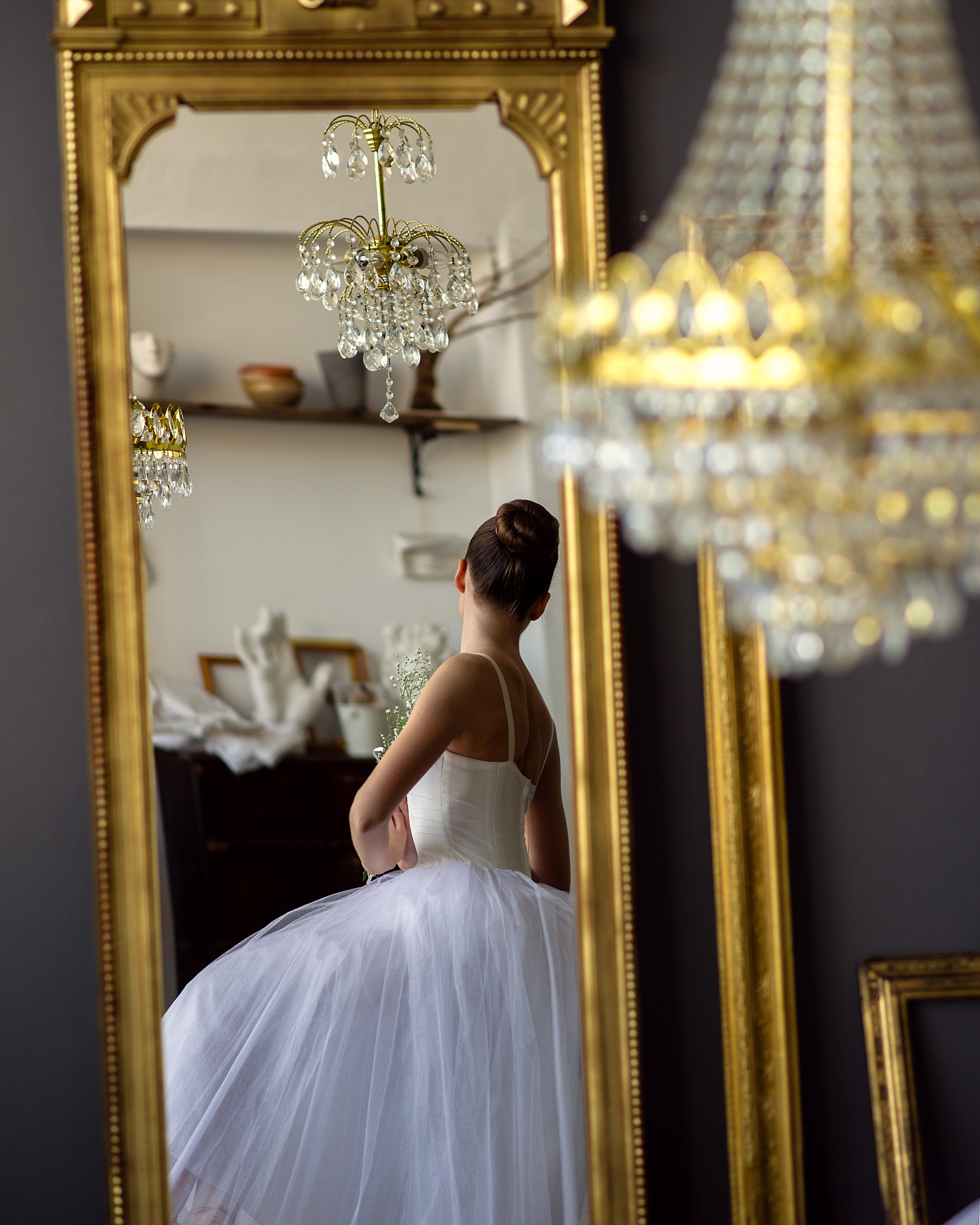 Эмилия, балетная фотосессия в студии Запад. Фотограф в Санкт- Петербурге Мария Золотарь