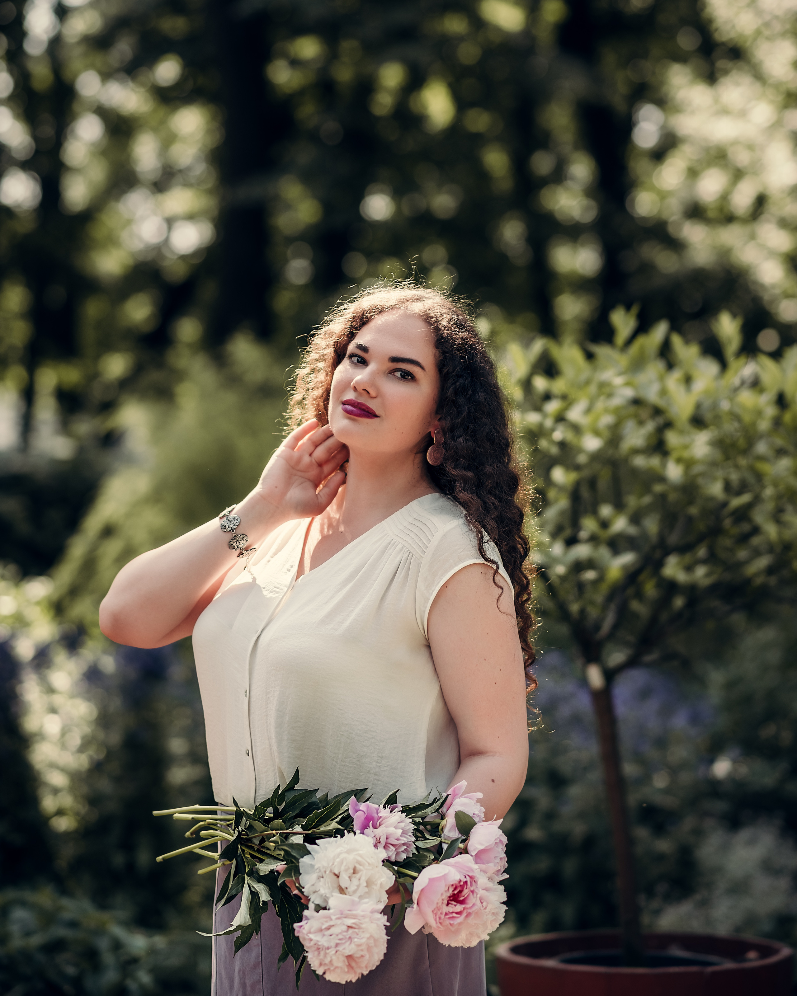 Валерия, Летний сад и Соляной переулок. Фотограф в Санкт- Петербурге Мария Золотарь