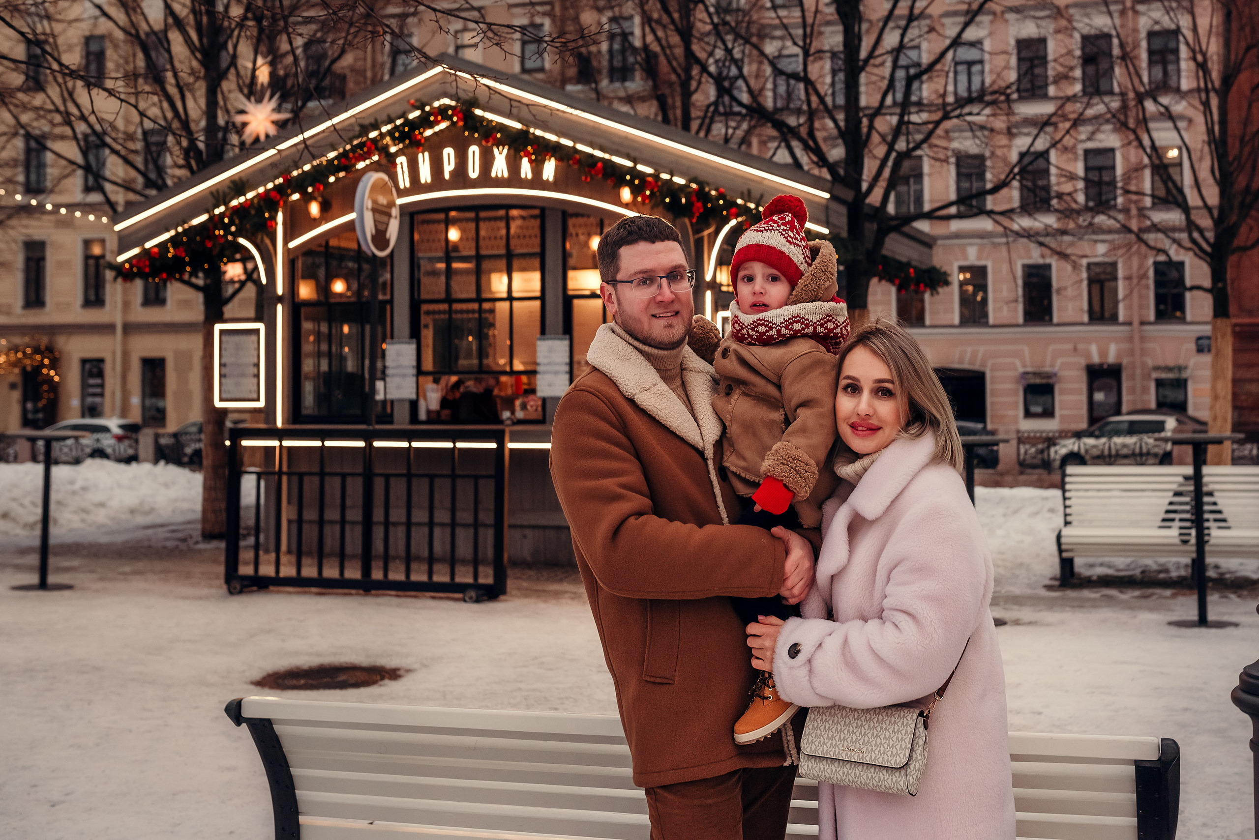 Семейная, Новая Голландия / зима. Фотограф в Санкт- Петербурге Мария Золотарь