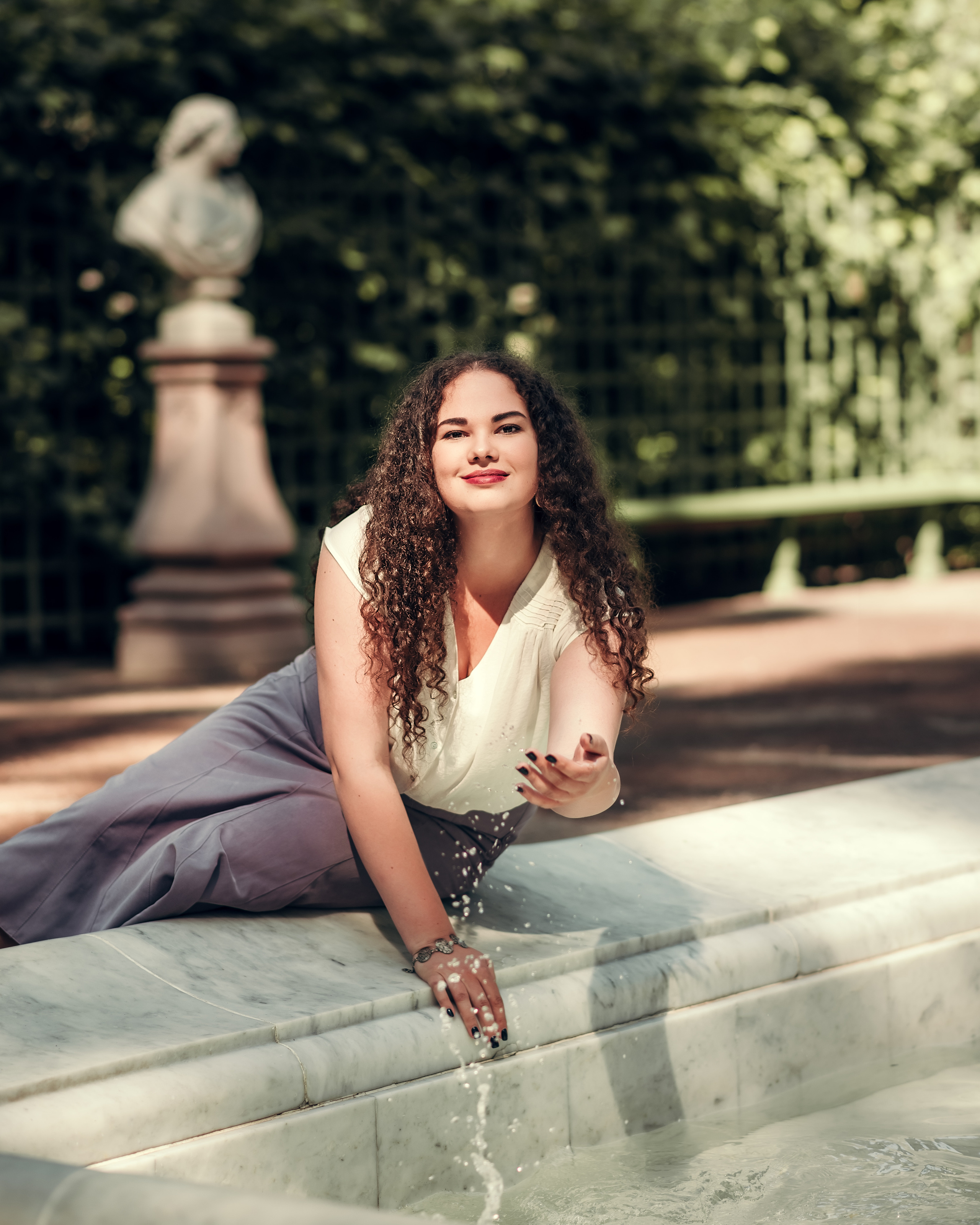 Валерия, Летний сад и Соляной переулок. Фотограф в Санкт- Петербурге Мария Золотарь