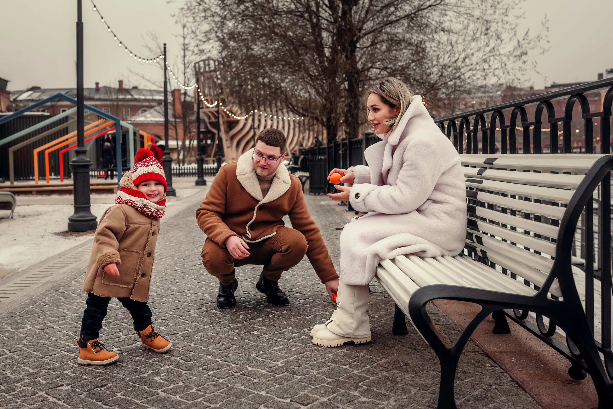 Семейная, Новая Голландия / зима. Фотограф в Санкт- Петербурге Мария Золотарь