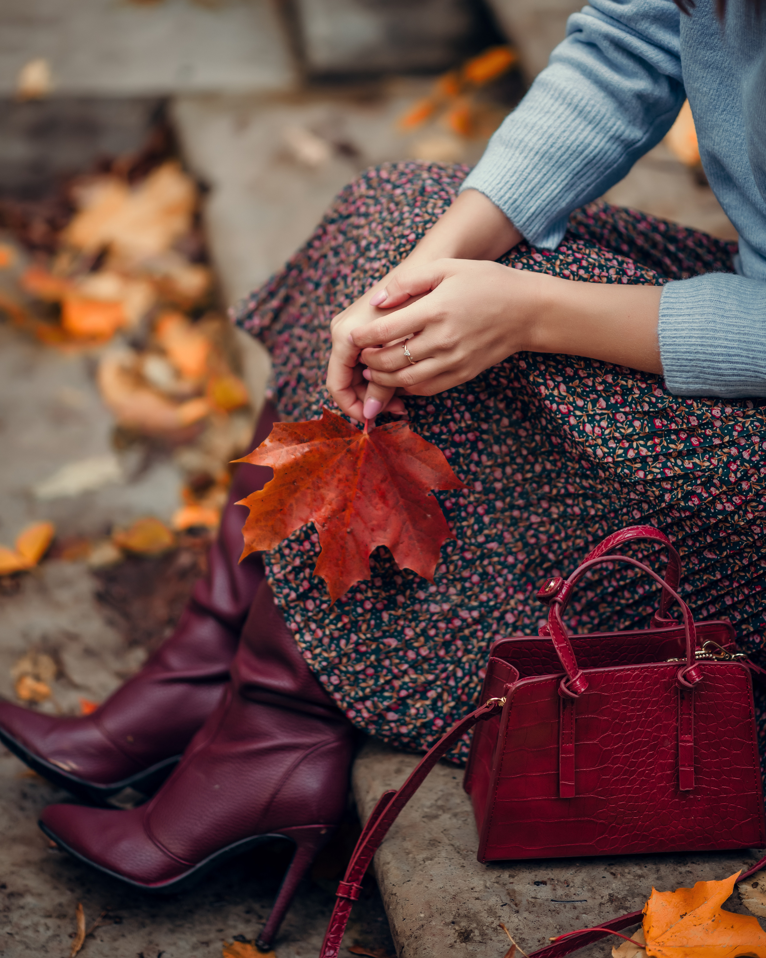 Мария, Лопухинский сад/ осень. Фотограф в Санкт- Петербурге Мария Золотарь