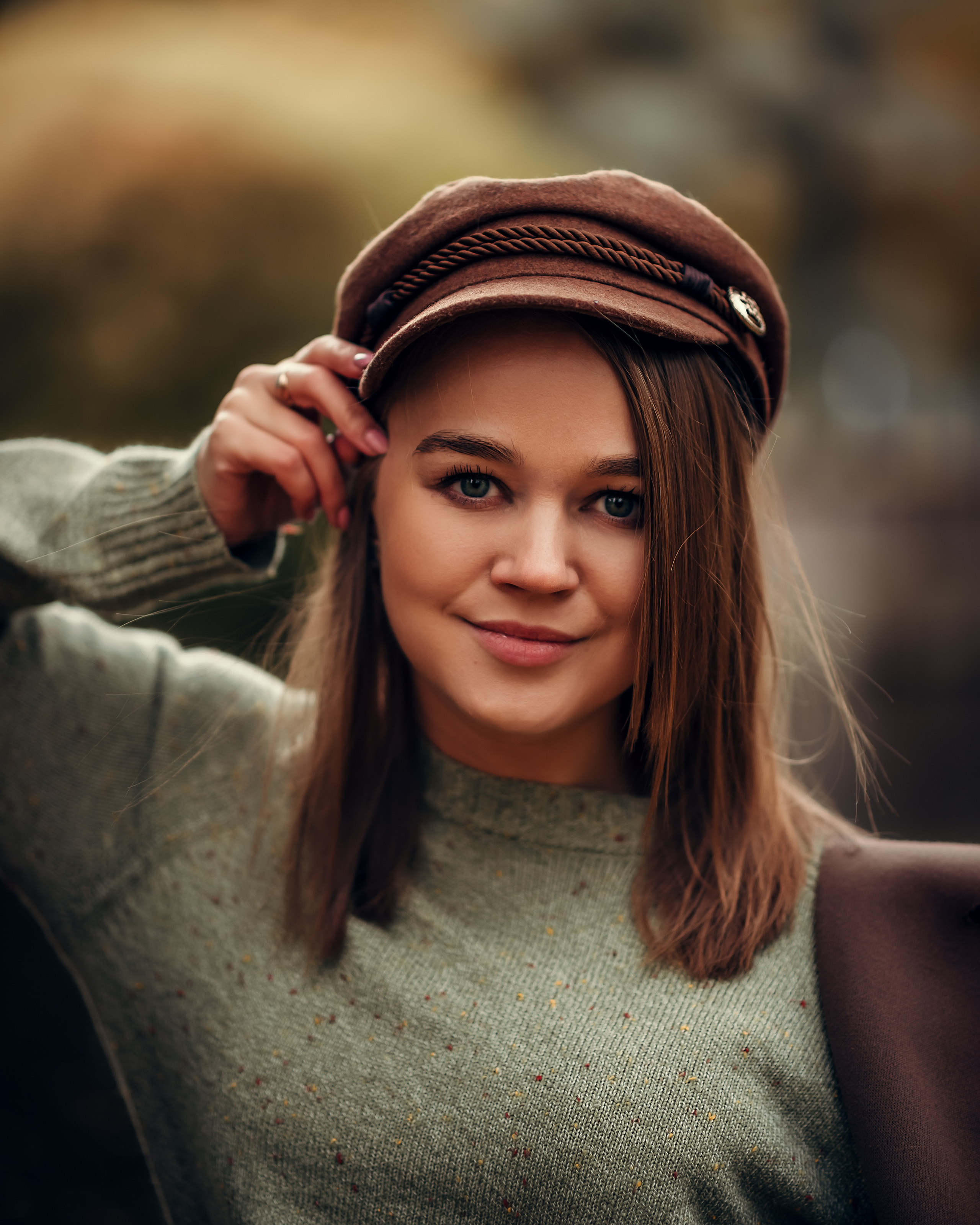 Мария, Лопухинский сад/ осень. Фотограф в Санкт- Петербурге Мария Золотарь