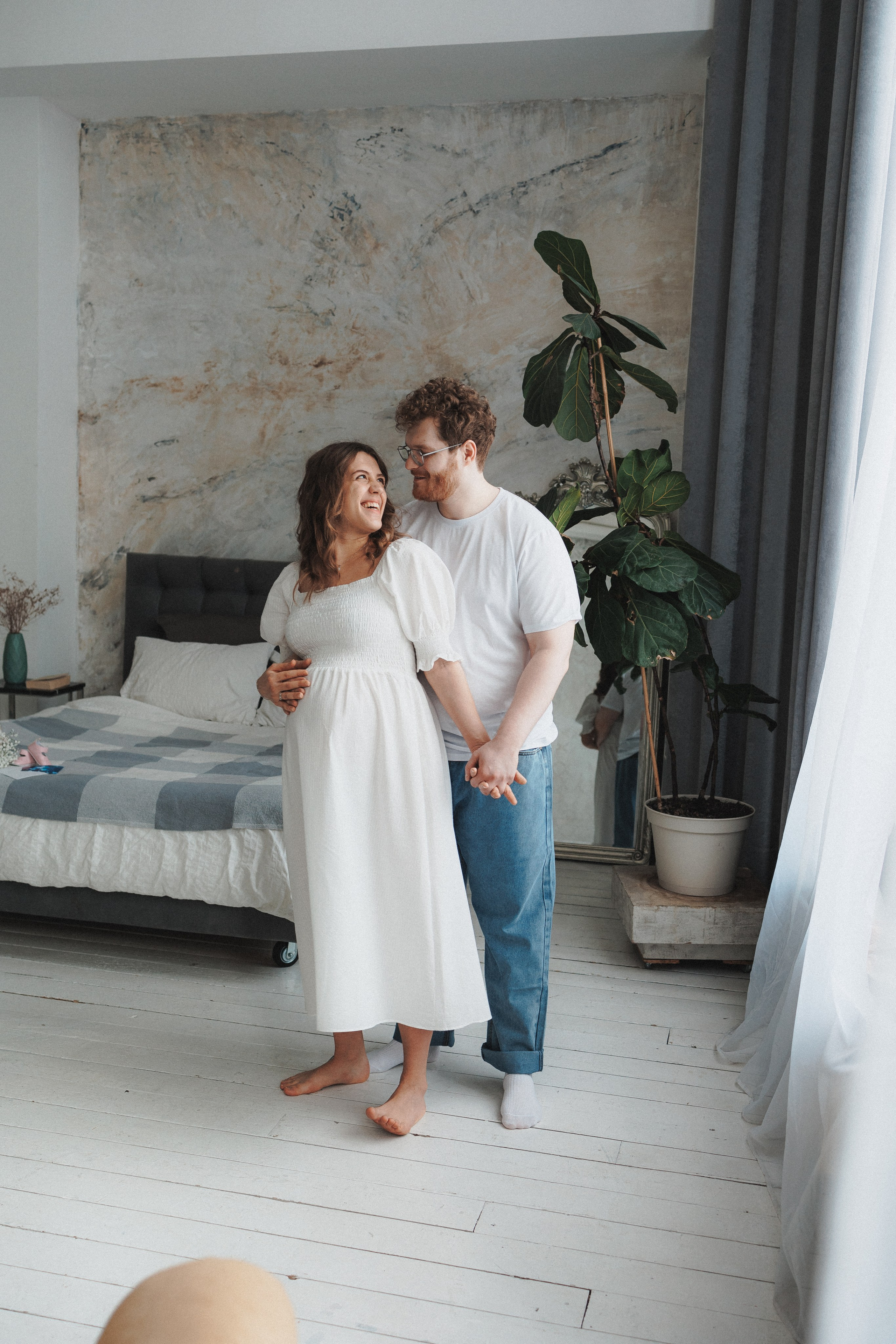 Любовь — это когда ты под сердцем носишь его ребенка. Фотограф Москва Светлана Кирюшина