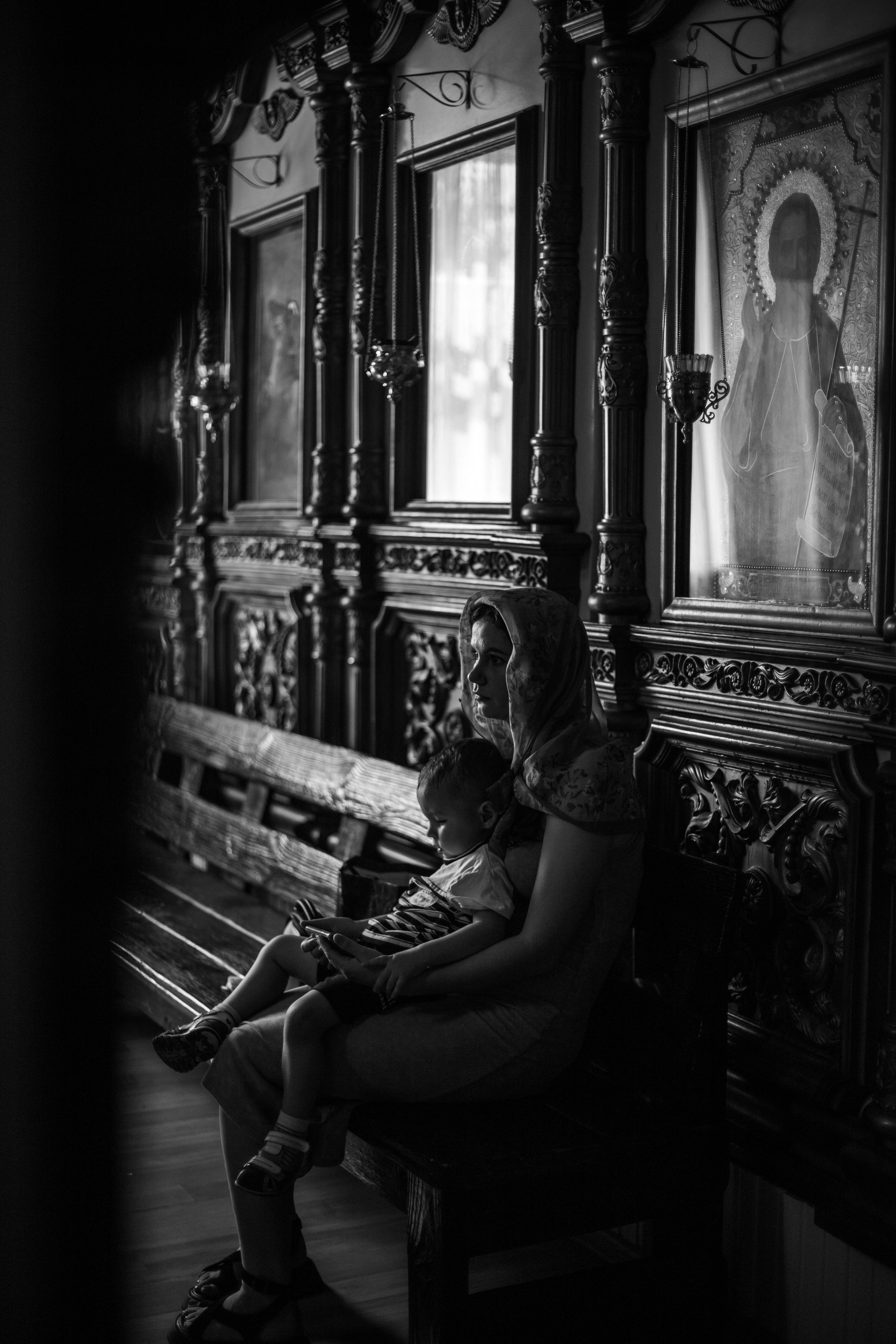 Таинство Крещения Мирославы. Фотограф Сальск Катерина