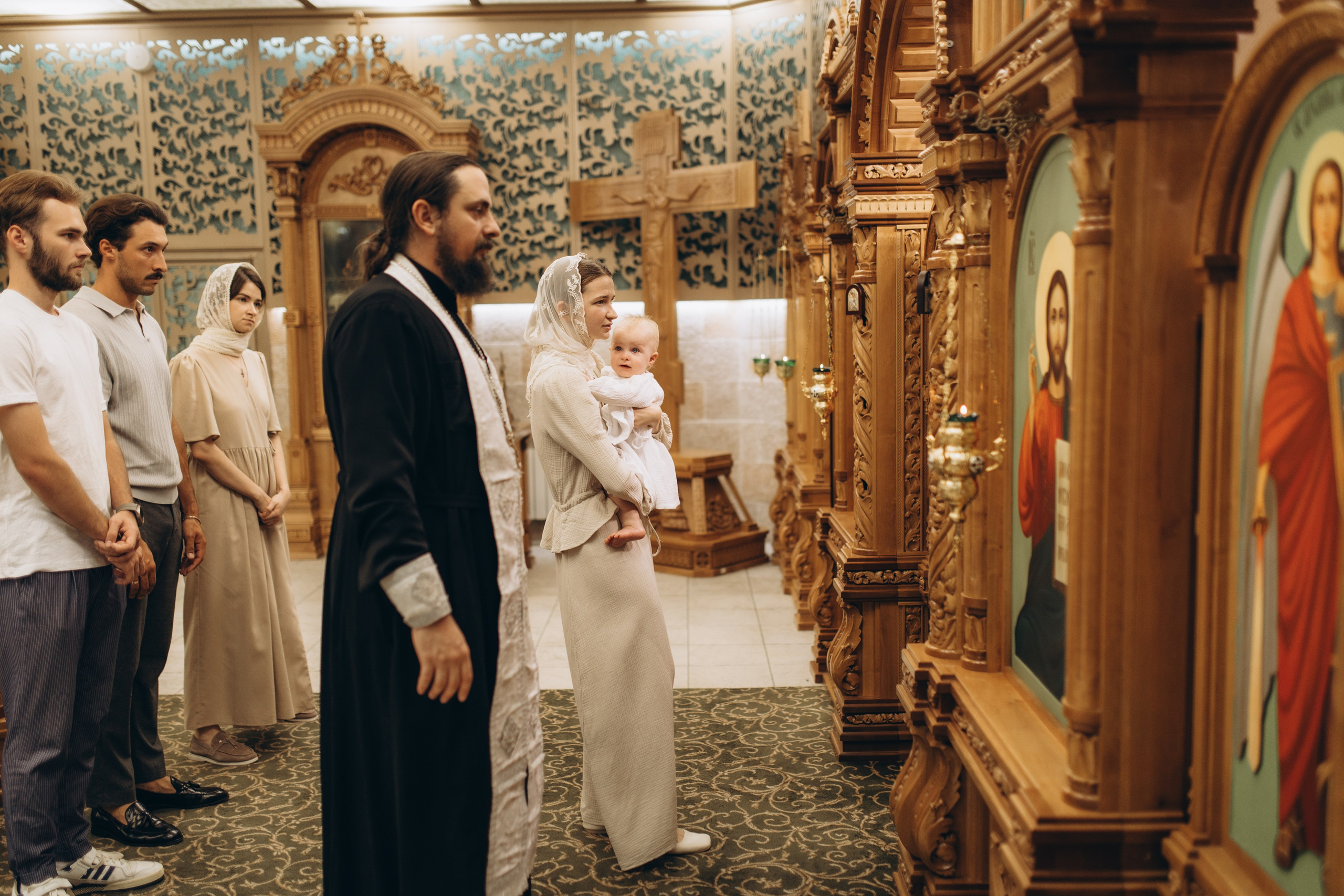 Крещение Марии и Валерии. Семейный фотограф в Краснодаре Виктория Кокоулина