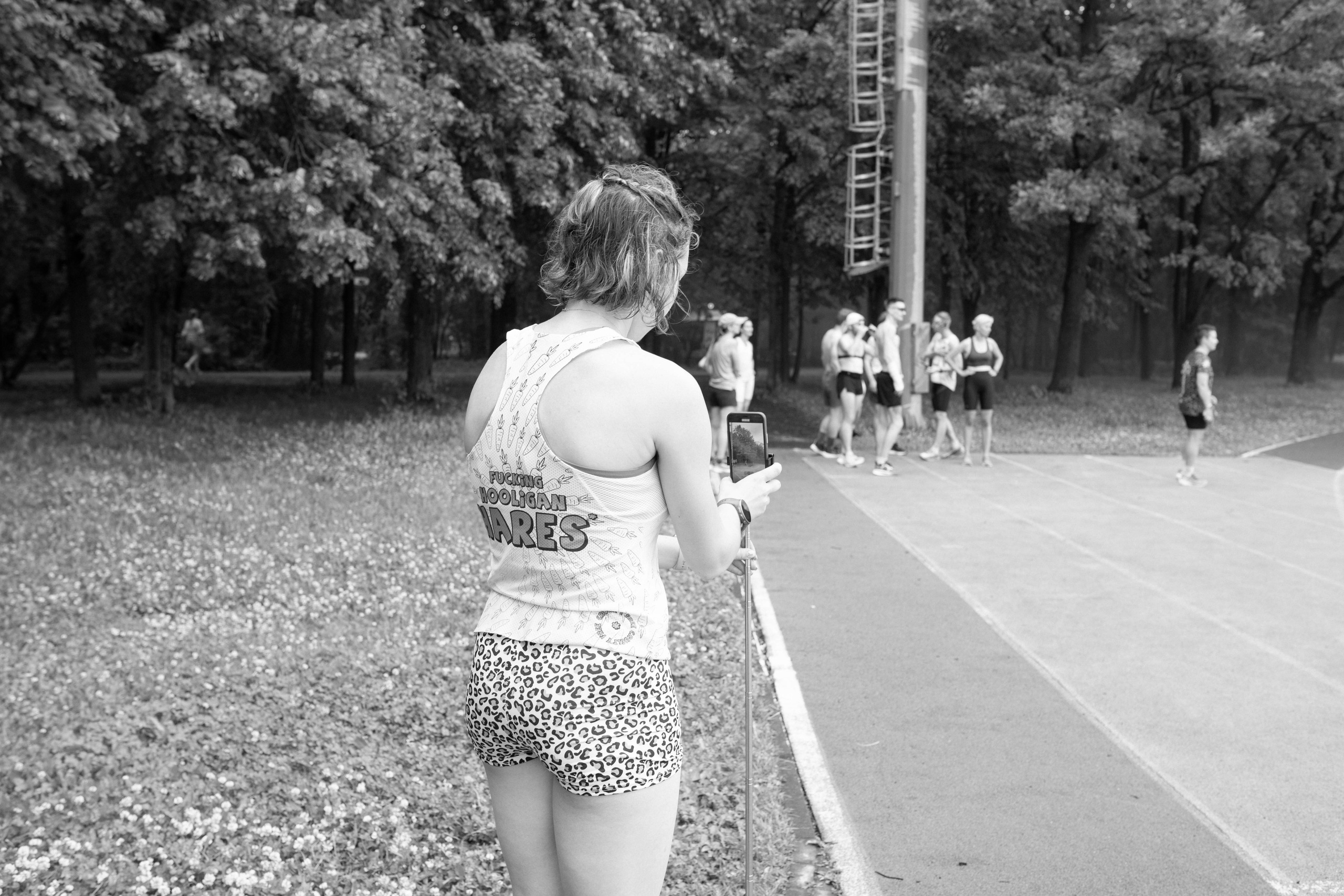 Тренировка сквозь призму чб. Александра Мельниченко/ Бегающий фотограф