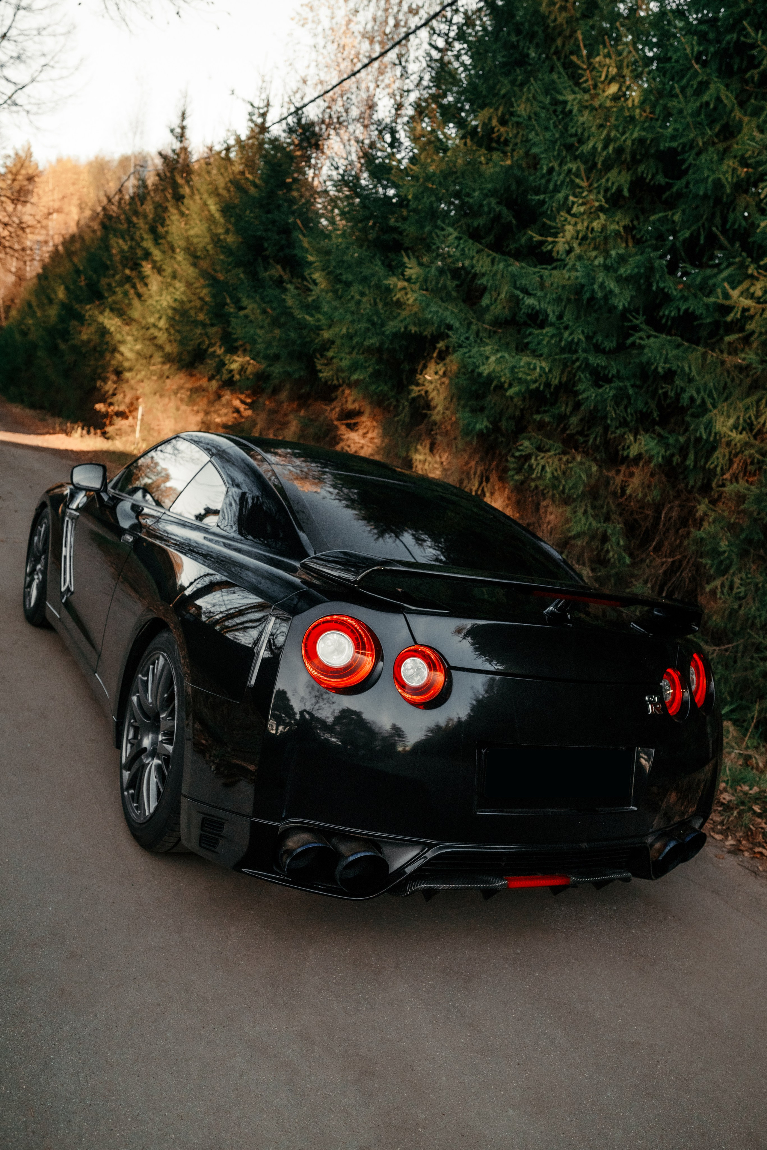 Nissan GT-R35 autumn vibe. DeLorein