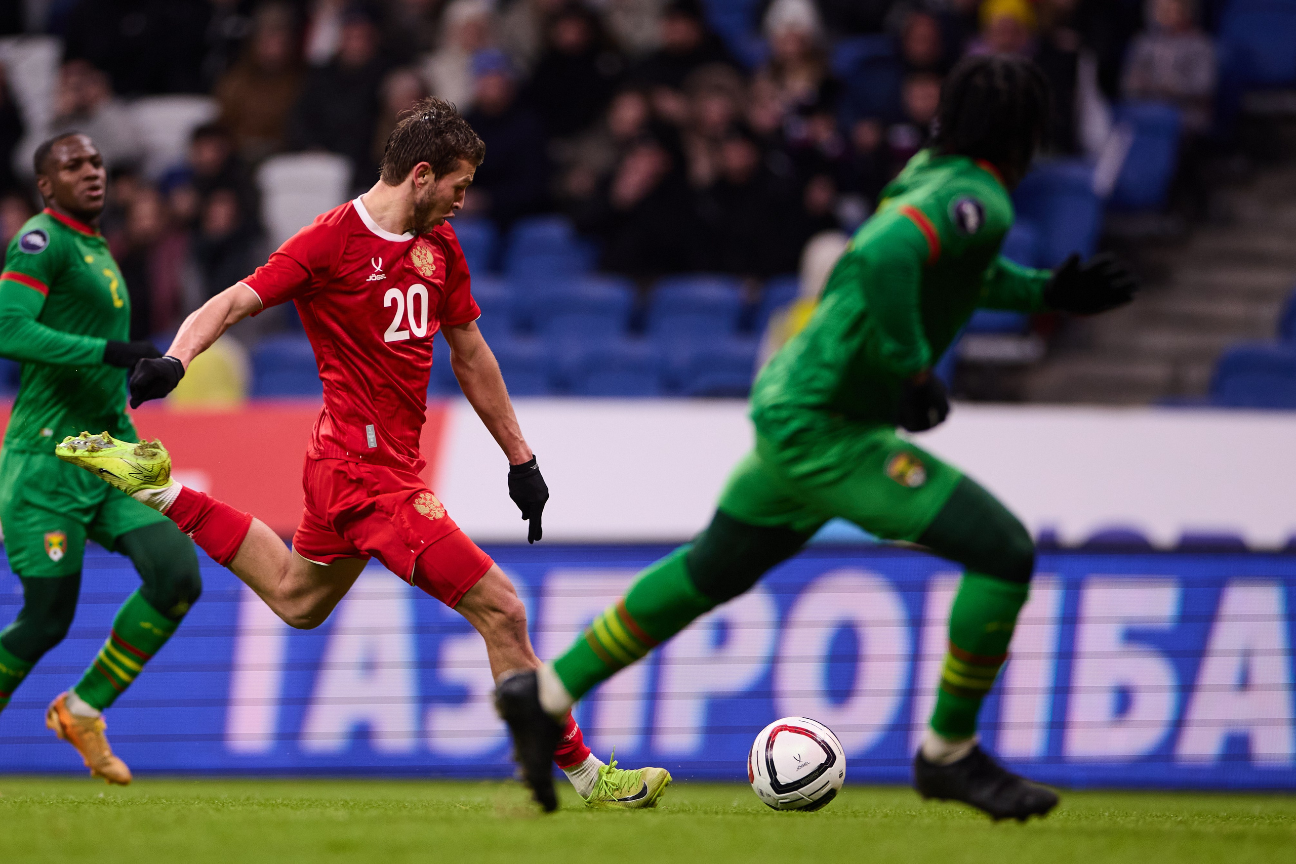 Товарищеский матч Сборная России — Сборная Гренады. Спортивный репортажный фотограф Казань Нафис Сиразетдинов