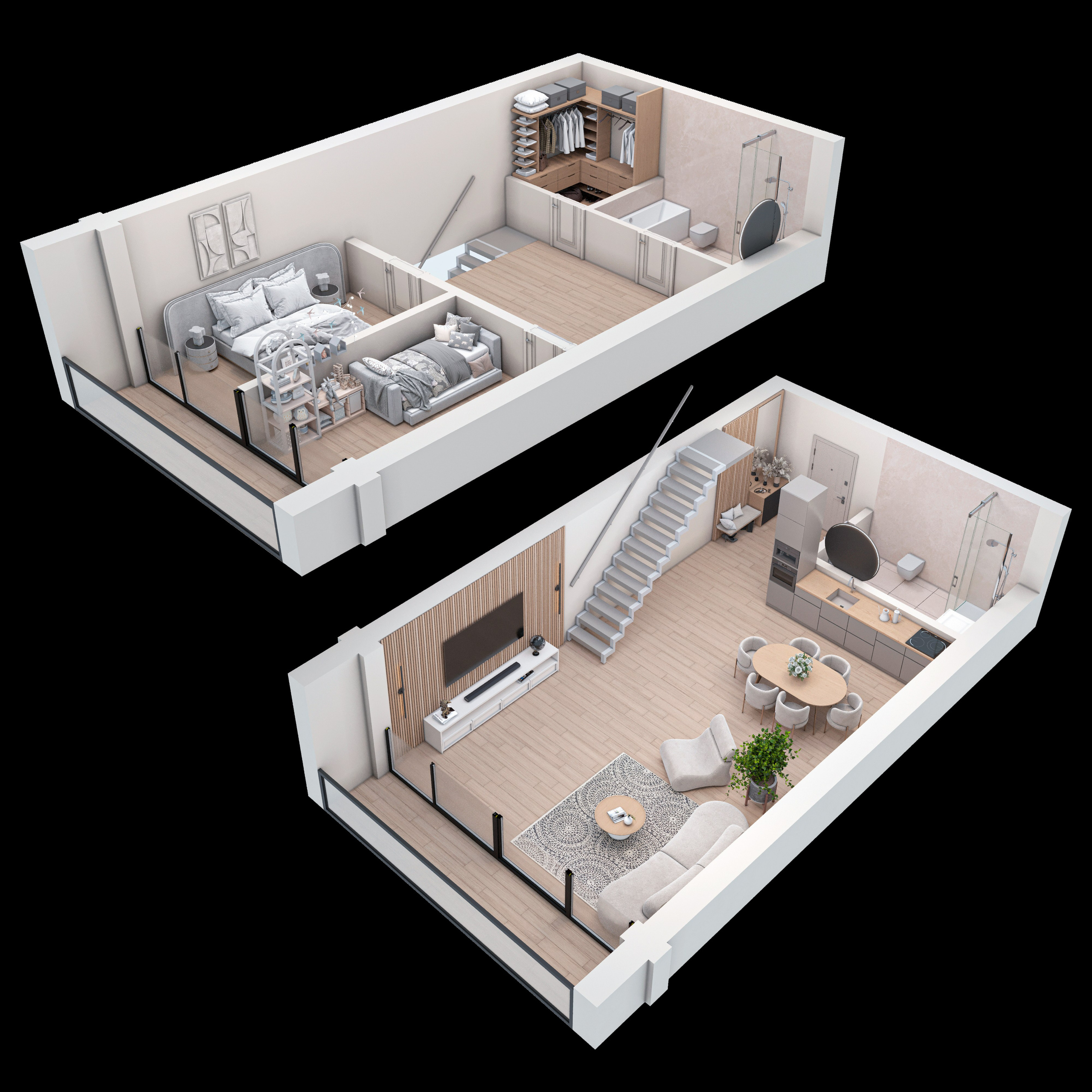 SIA MUPES KORPUSS. 3д визуализация экстерьеров и интерьеров