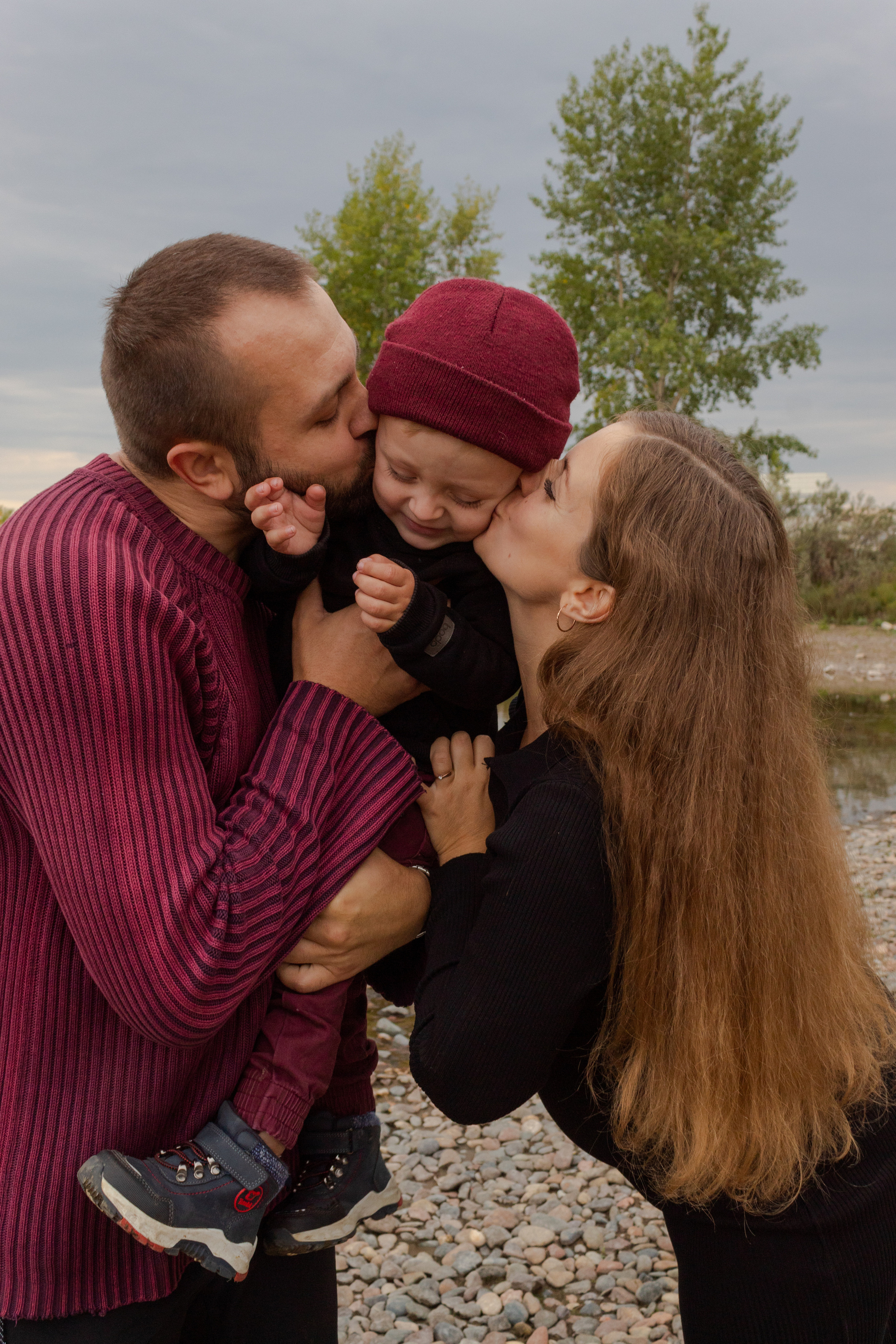 Мама, папа, я. Фотограф Красноярск Капранова Софья